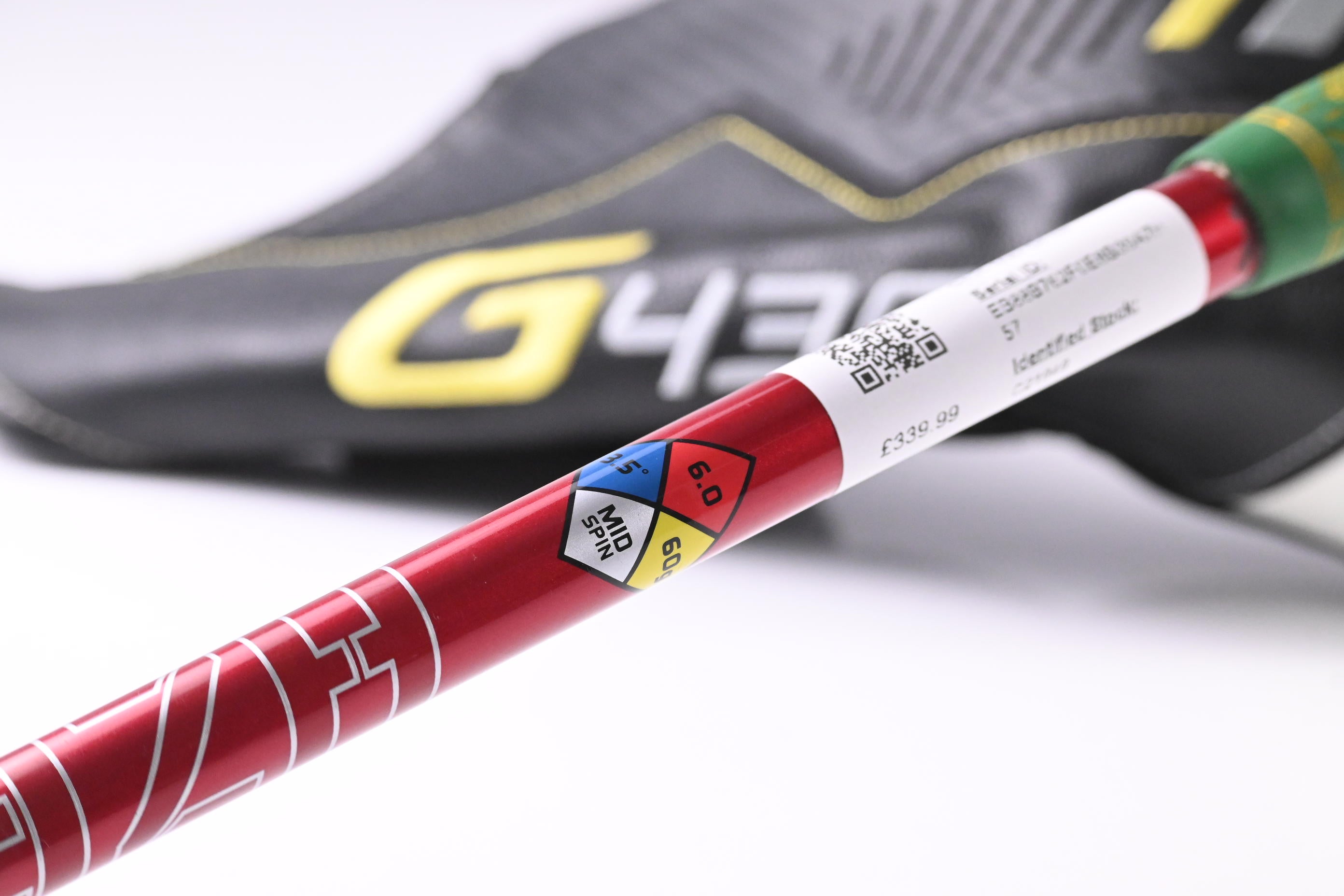 Ping G430 Max Driver / 9 Degree / Stiff Flex HZRDUS Smoke Red RDX 60 Shaft