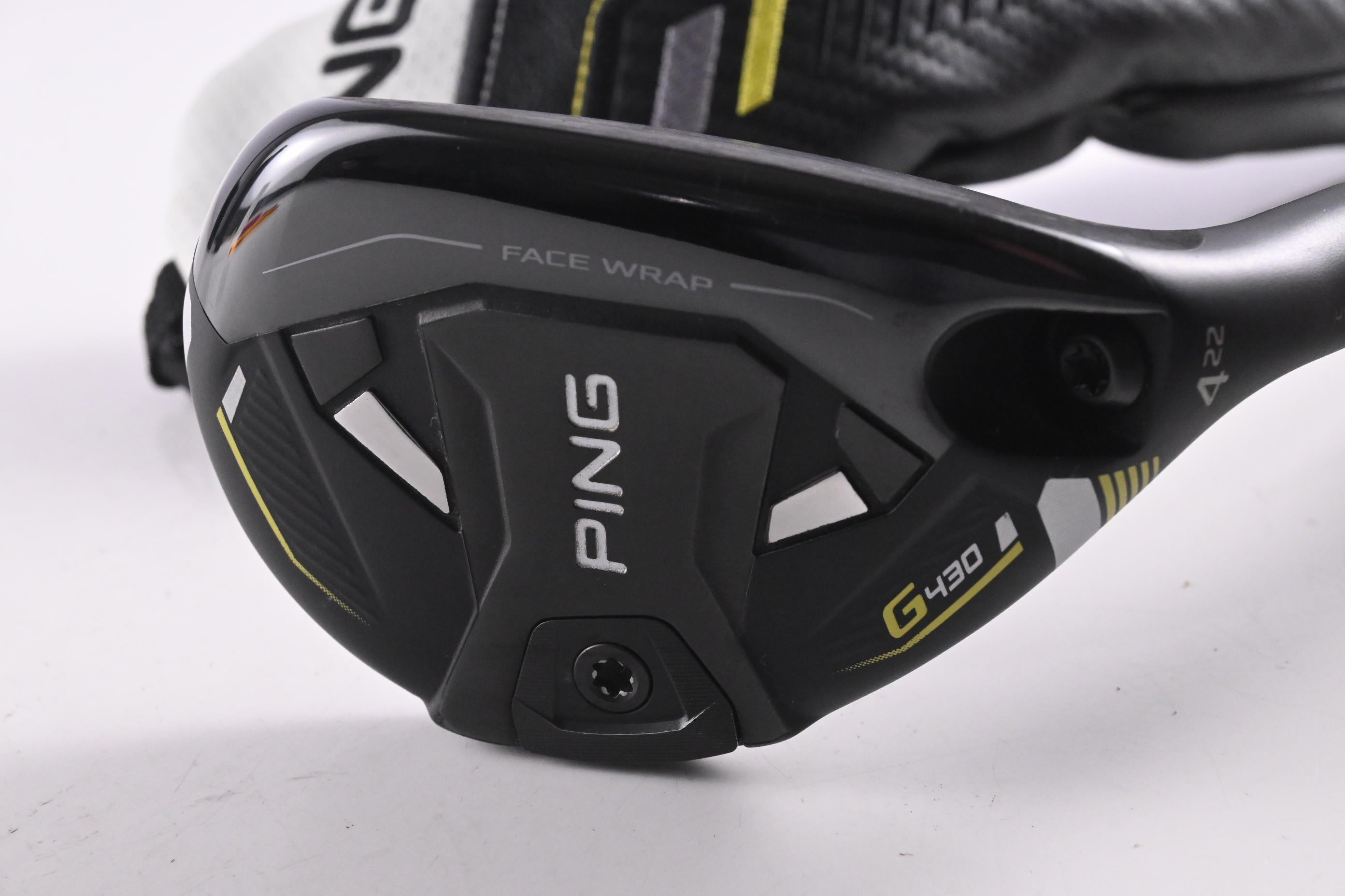 Ping G430 #4 Hybrid / 22 Degree / Stiff Flex Ping Alta CB Black 70 Shaft