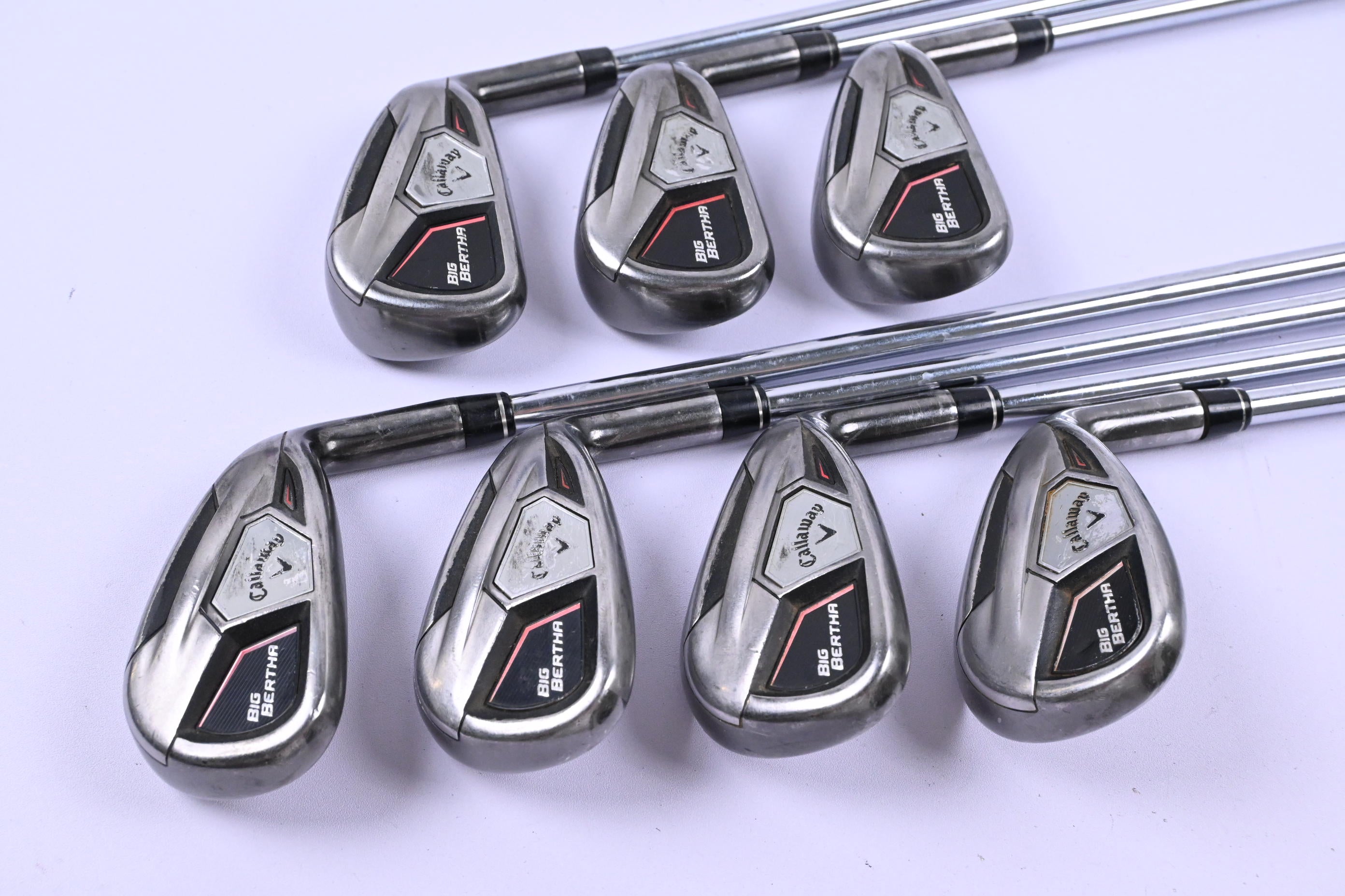 Callaway Big Bertha 2015 Irons / 5-PW+SW / Regular Flex Speedstep 80 Shafts