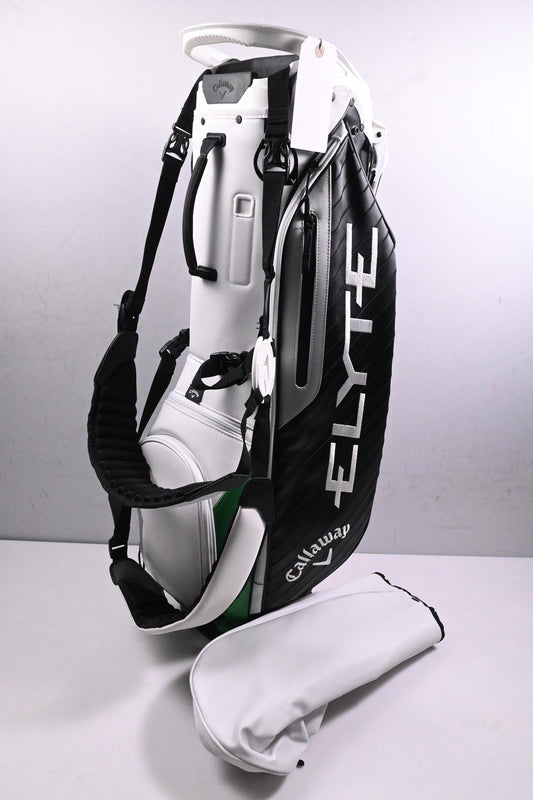 Callaway Elyte Tour Staff Stand Bag / 4-Way Divider / Black, White & Green