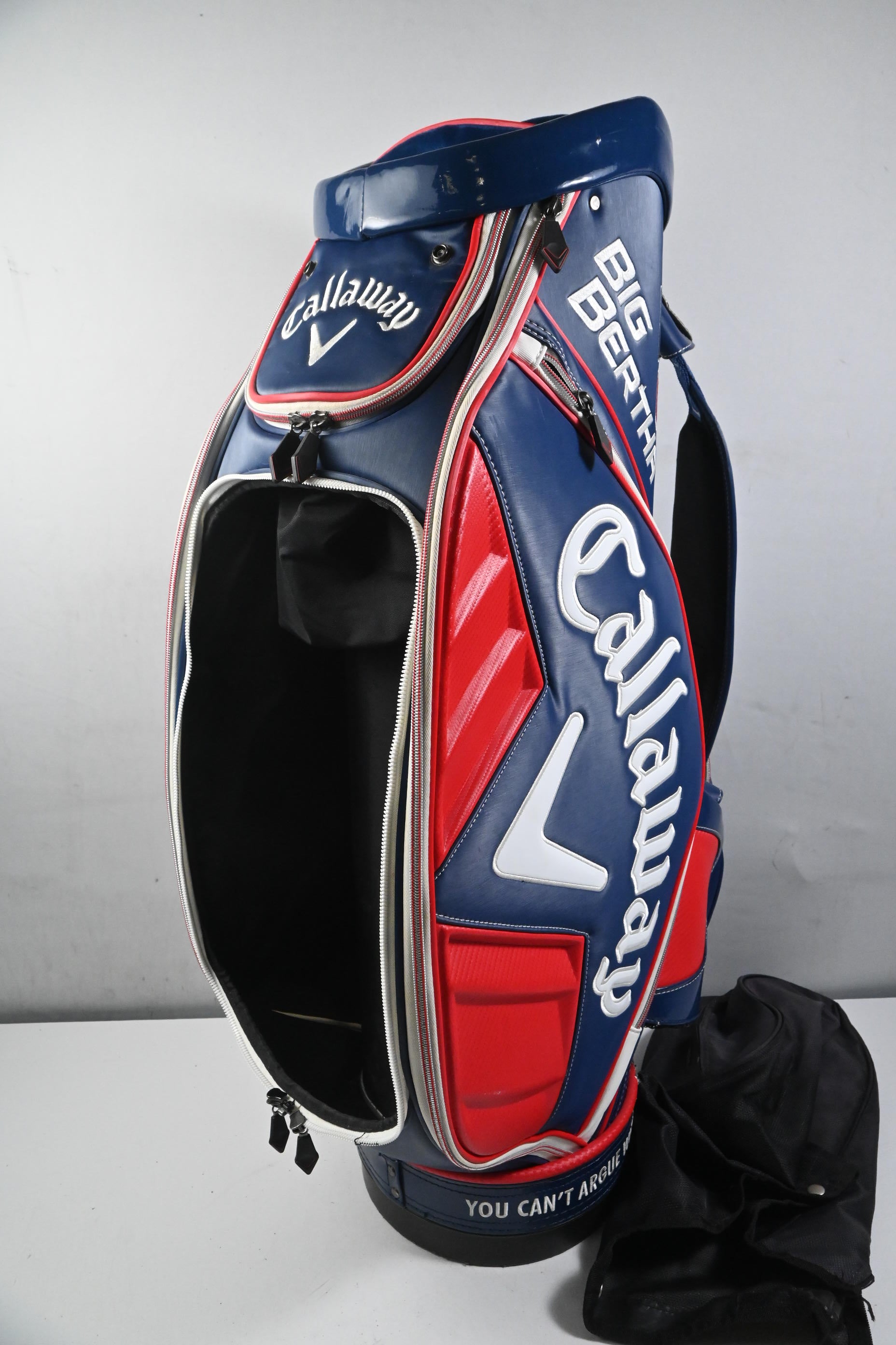 Callaway Big Bertha Tour Bag / 6-Way Divider / Blue & Red
