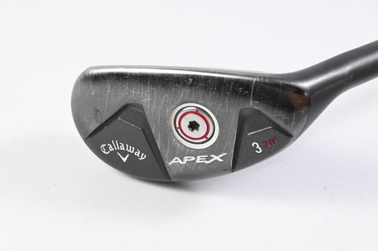 Callaway Apex #3 Hybrid / 20 Degree / Stiff Flex Aldila RIP 85 Shaft