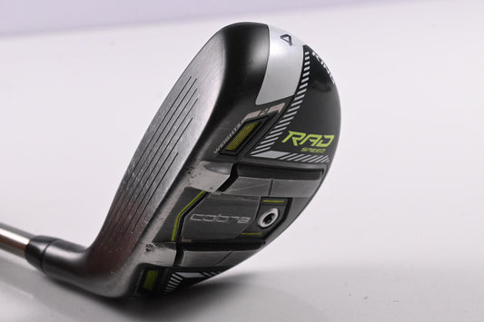 Left Hand Cobra King Radspeed #4 Hybrid / 21 Degree / Regular Flex UST Recoil