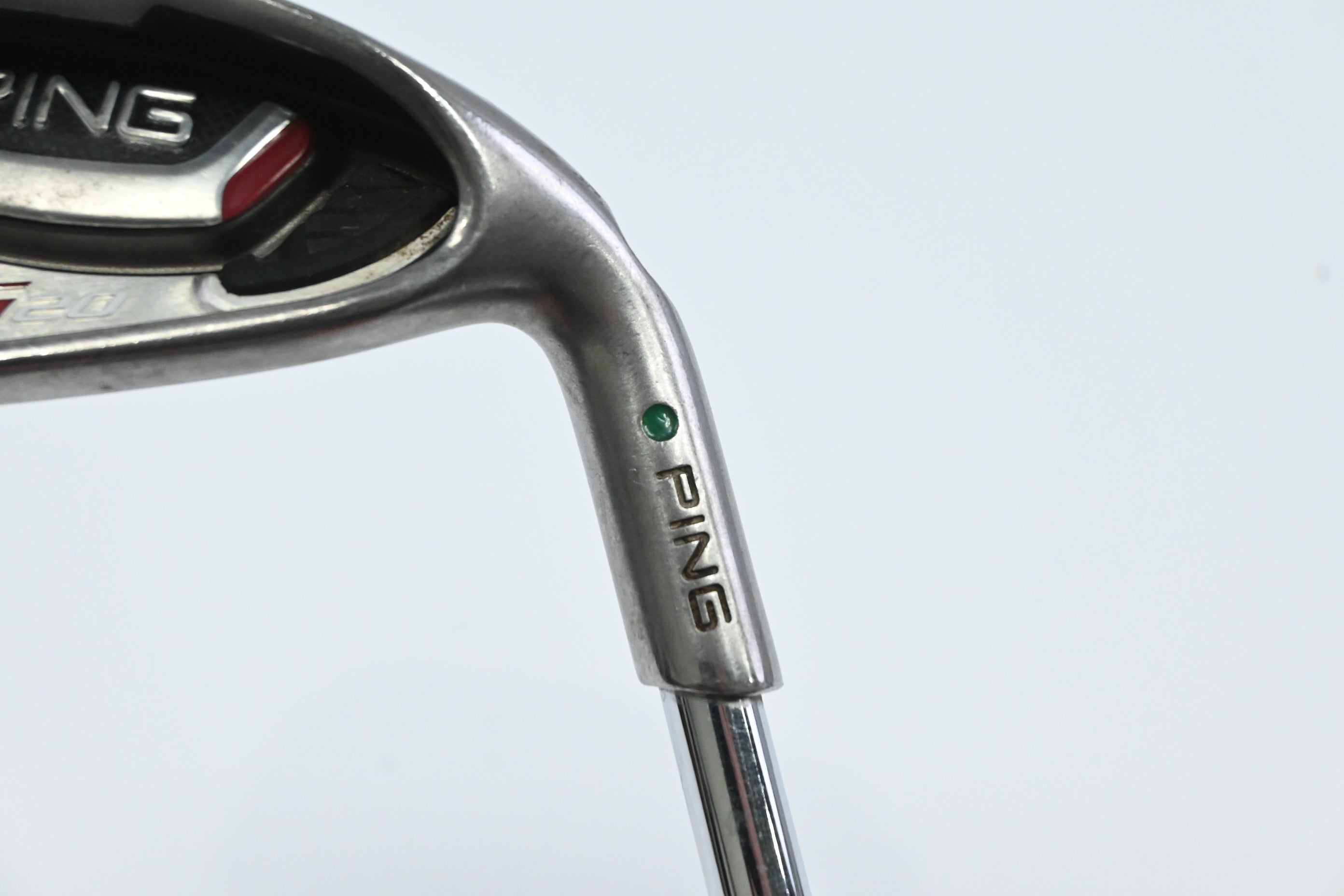 Ping G20 #6 Iron / Green Dot / Regular Flex Ping AWT 2.0 Shaft