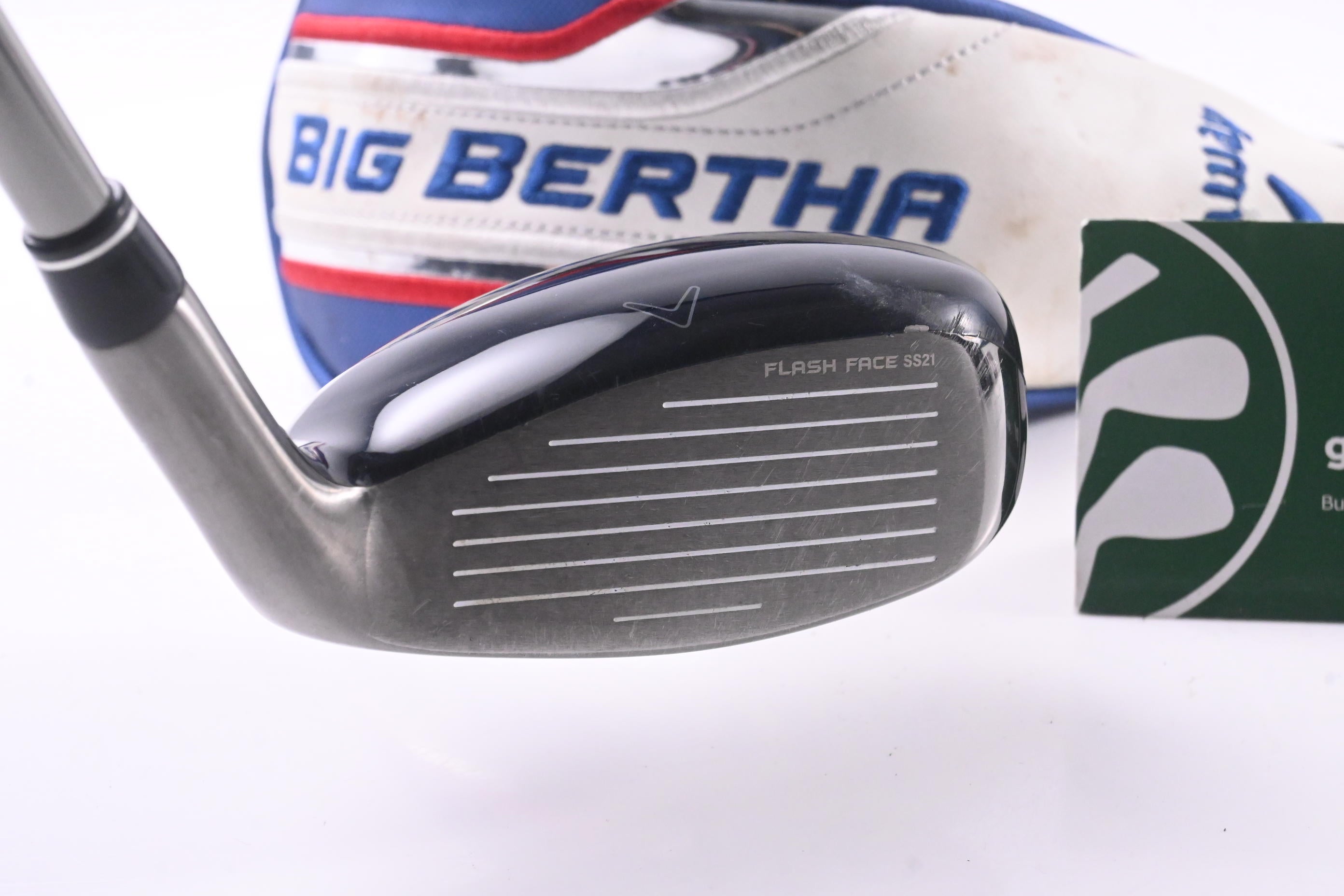 Left Hand Callaway Big Bertha B21 #4 Hybrid / 21 Degree / Senior Flex RCH 65
