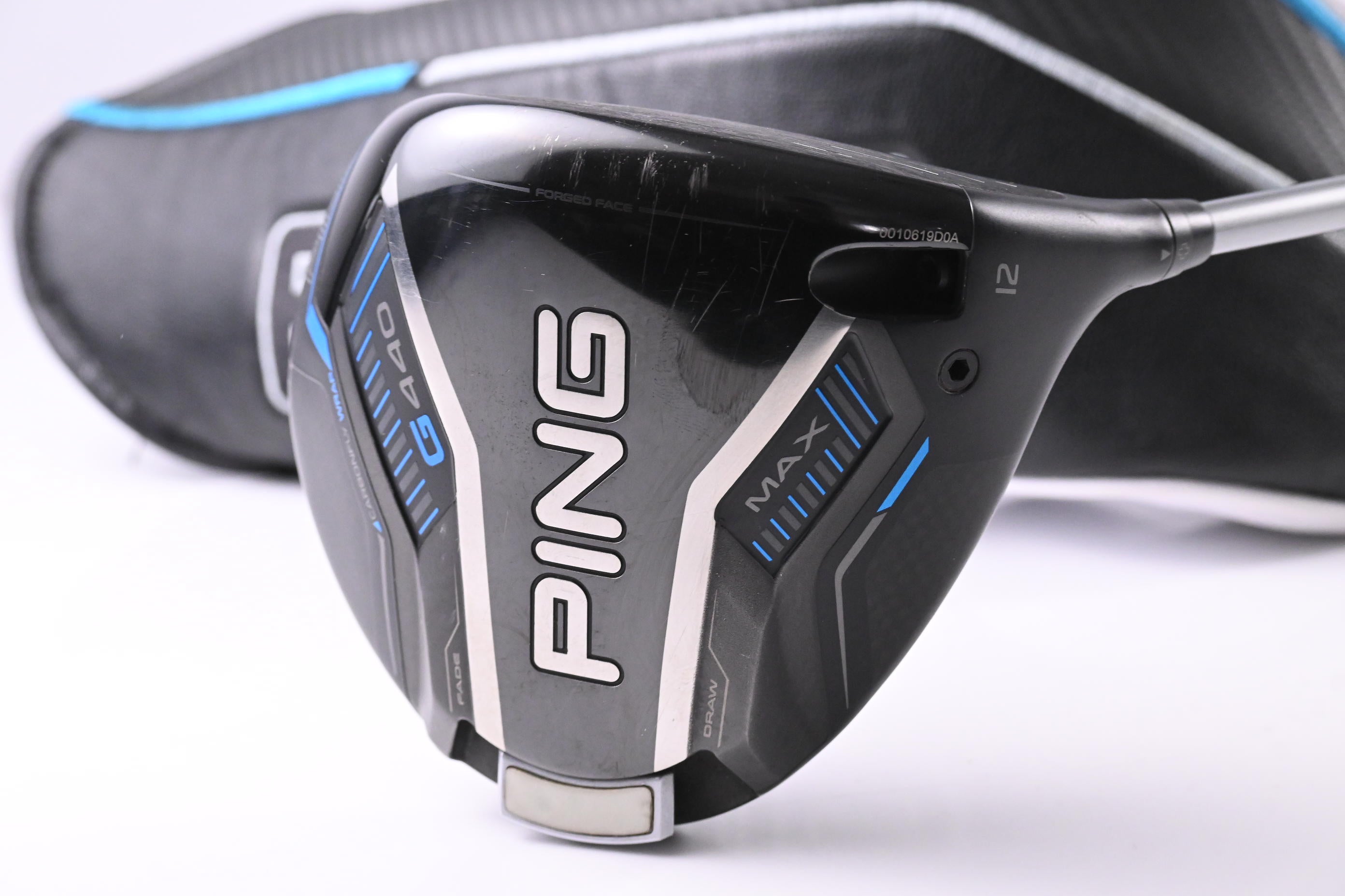 Ping G440 Max Driver / 12 Degree / Senior Flex Ping Alta Quick 45 Shaft