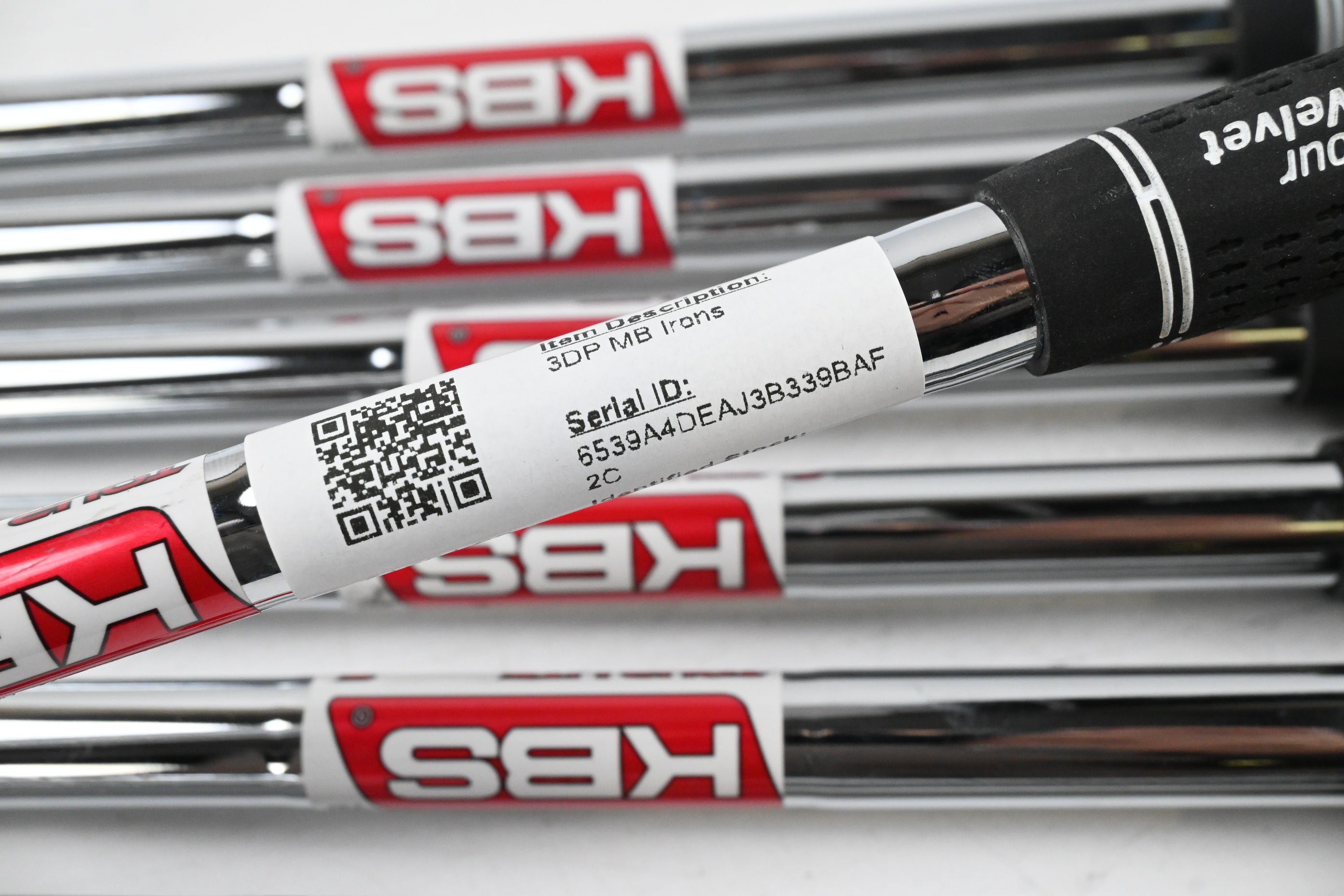 Cobra 3DP MB Irons / 4-PW / Stiff Flex KBS Tour Lite Steel Shafts