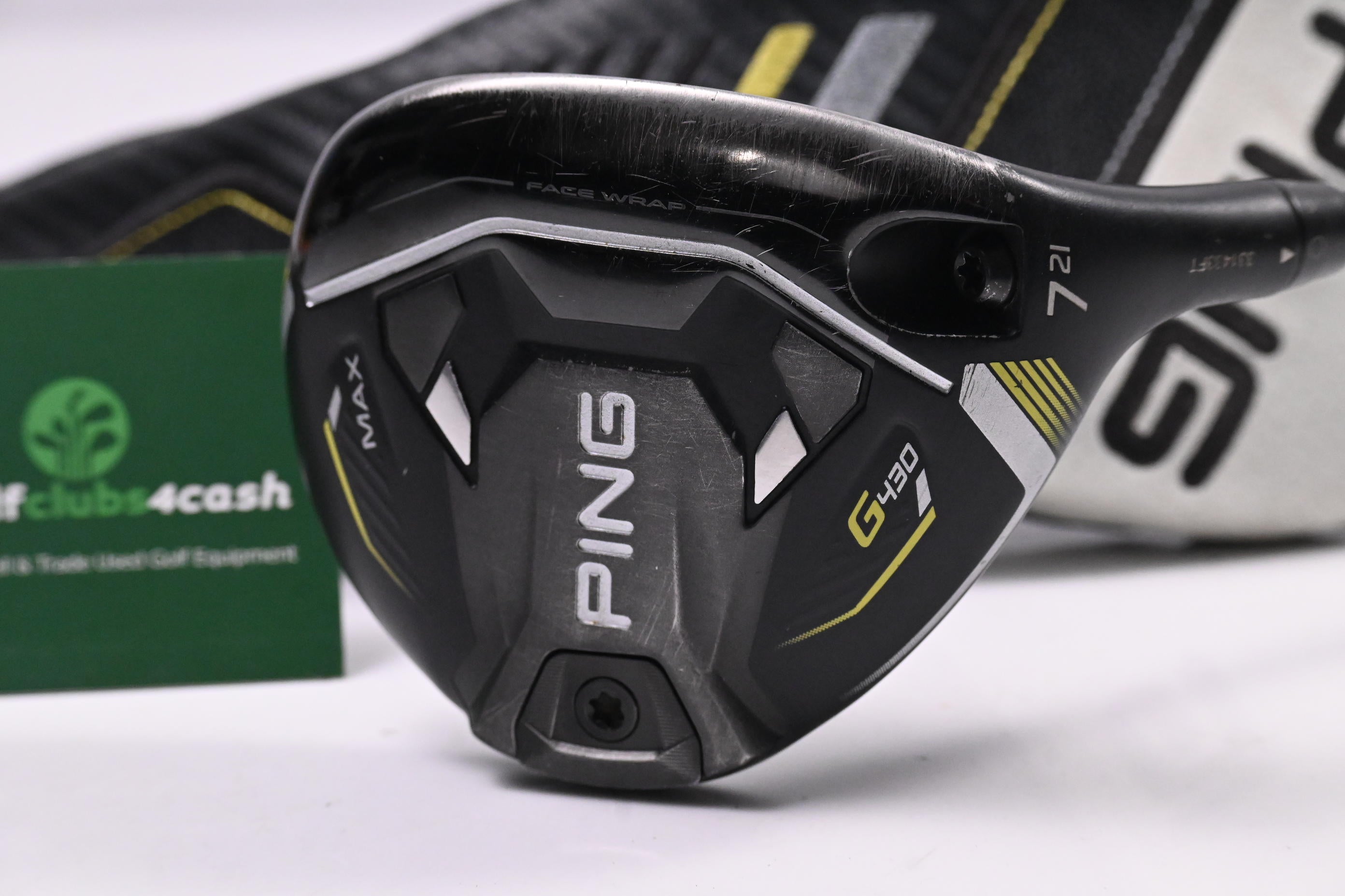 Ping G430 Max #7 Wood / 21 Degree / Stiff Flex Tensei 1K Black 65 Shaft