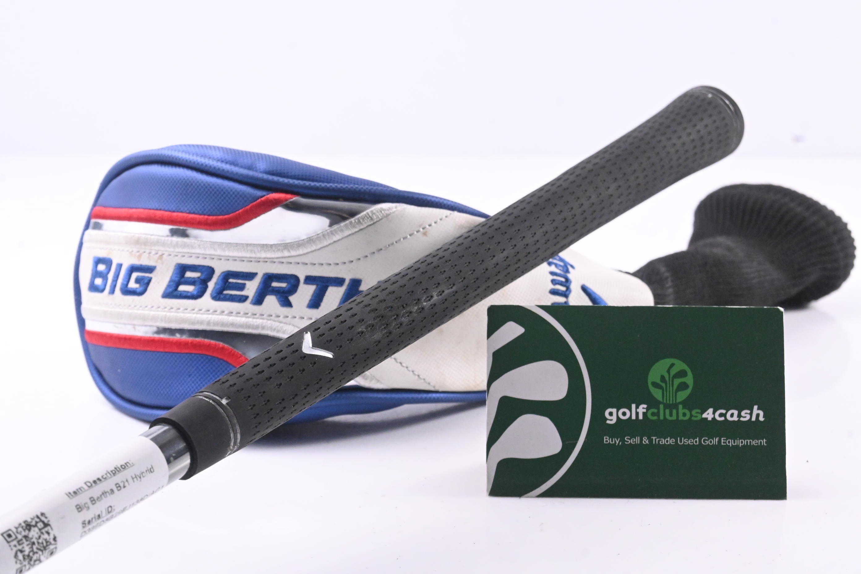 Left Hand Callaway Big Bertha B21 #4 Hybrid / 21 Degree / Senior Flex RCH 65
