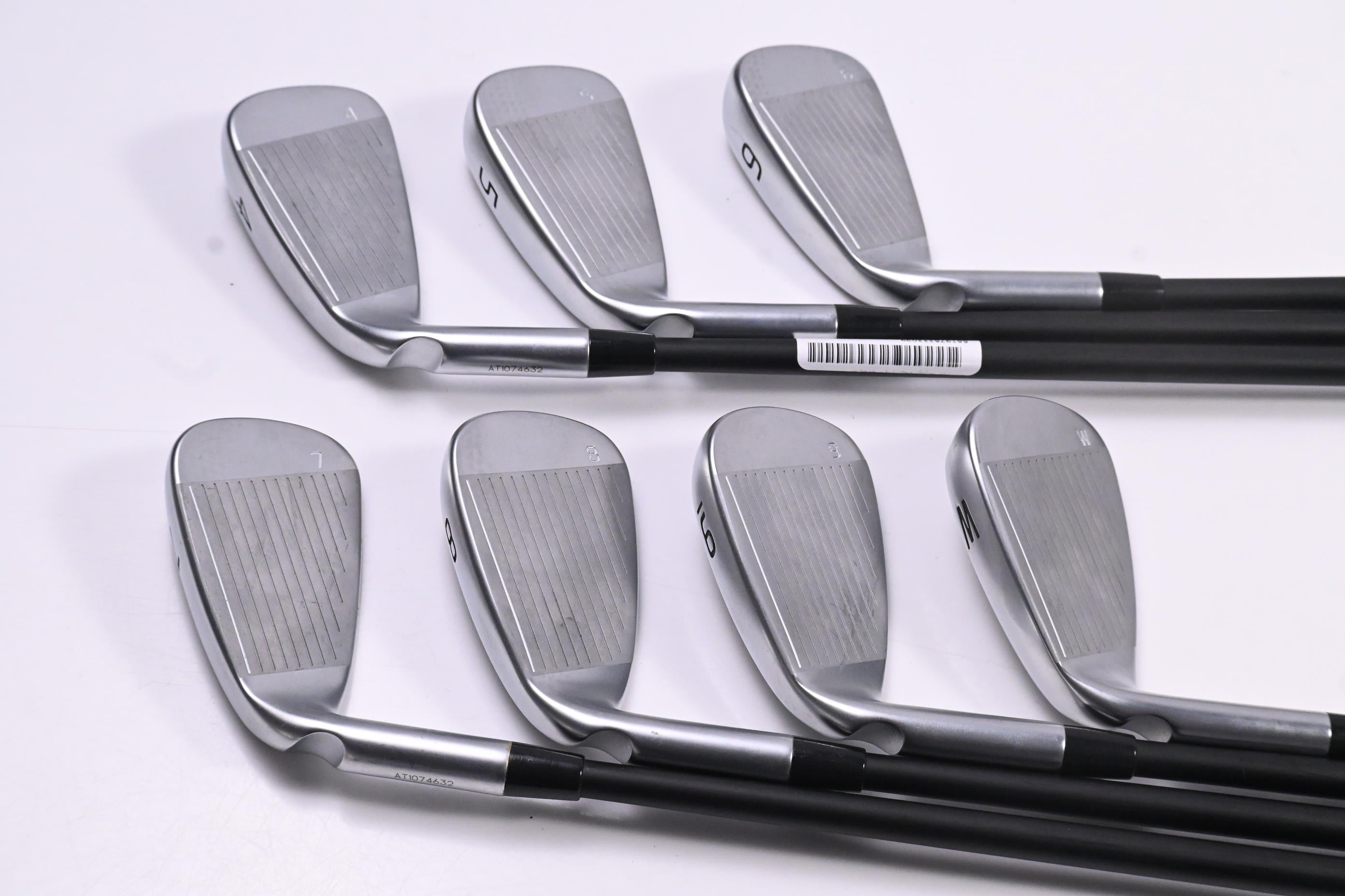 Ping G430 Irons / 4-PW / Blue Dot / Stiff Flex Ping ALTA CB Black AWT Shafts