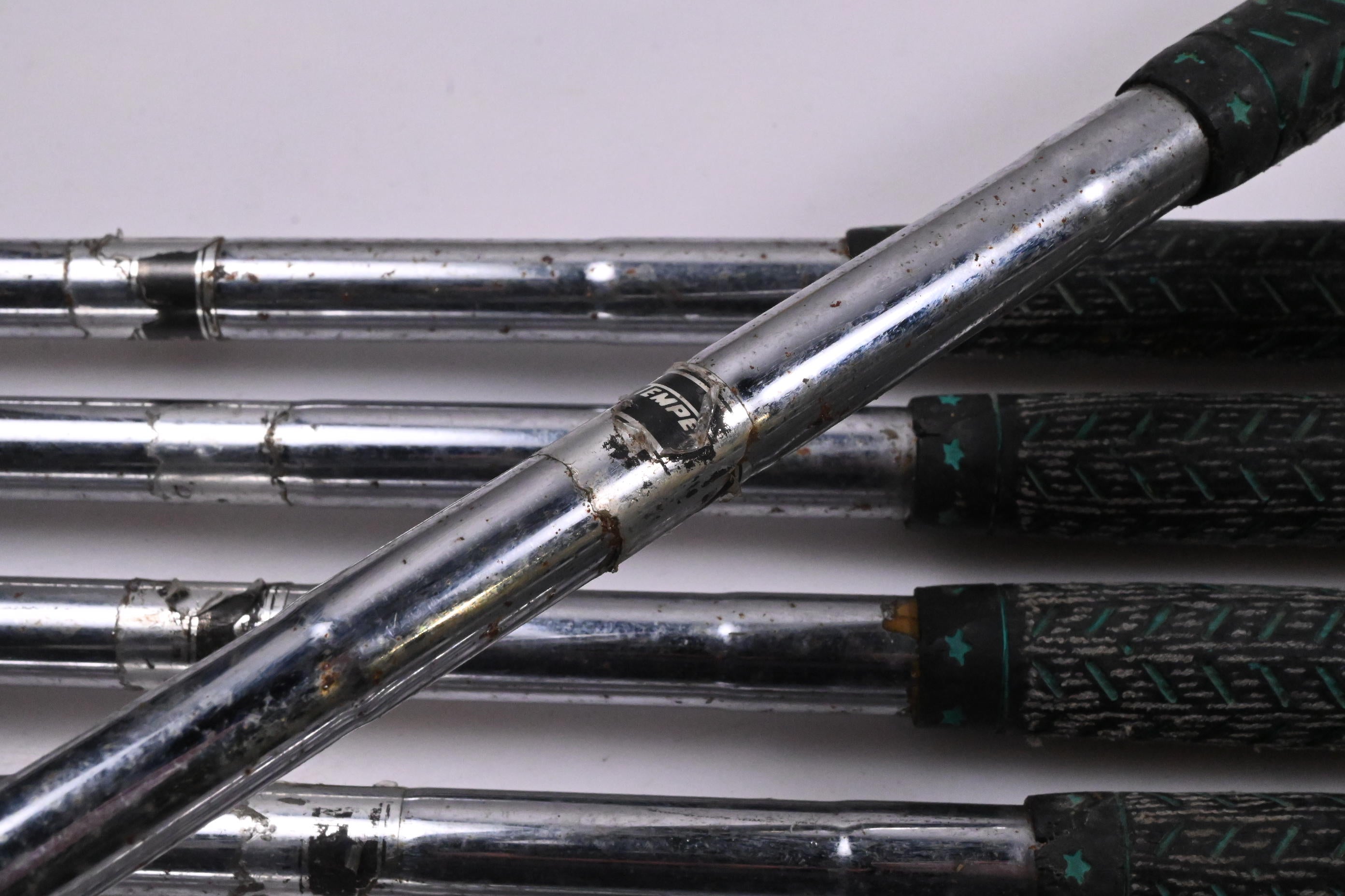 Titleist DTR Irons / 3-PW+SW / Stiff Flex Dynamic Gold Shafts