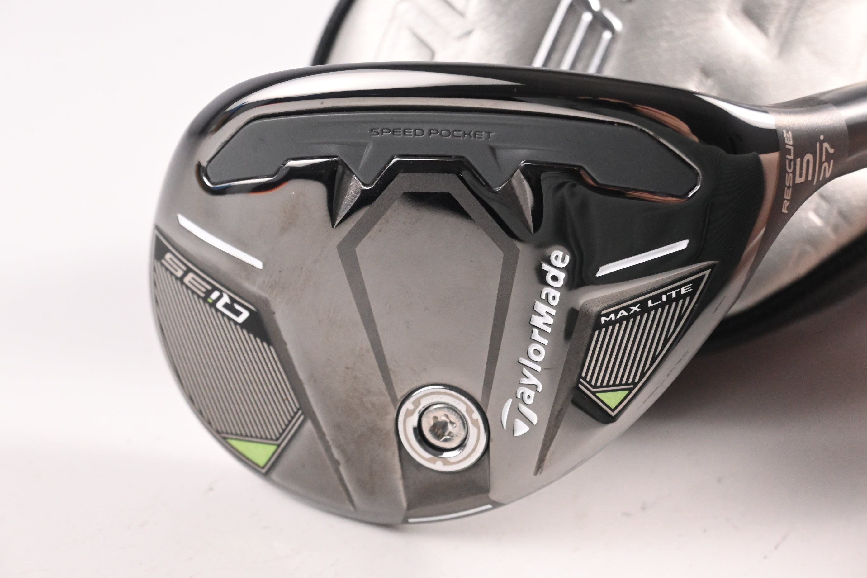 Taylormade Qi35 Max Lite #5 Hybrid / 27 Degree / Senior Flex Vanquish 5 Shaft