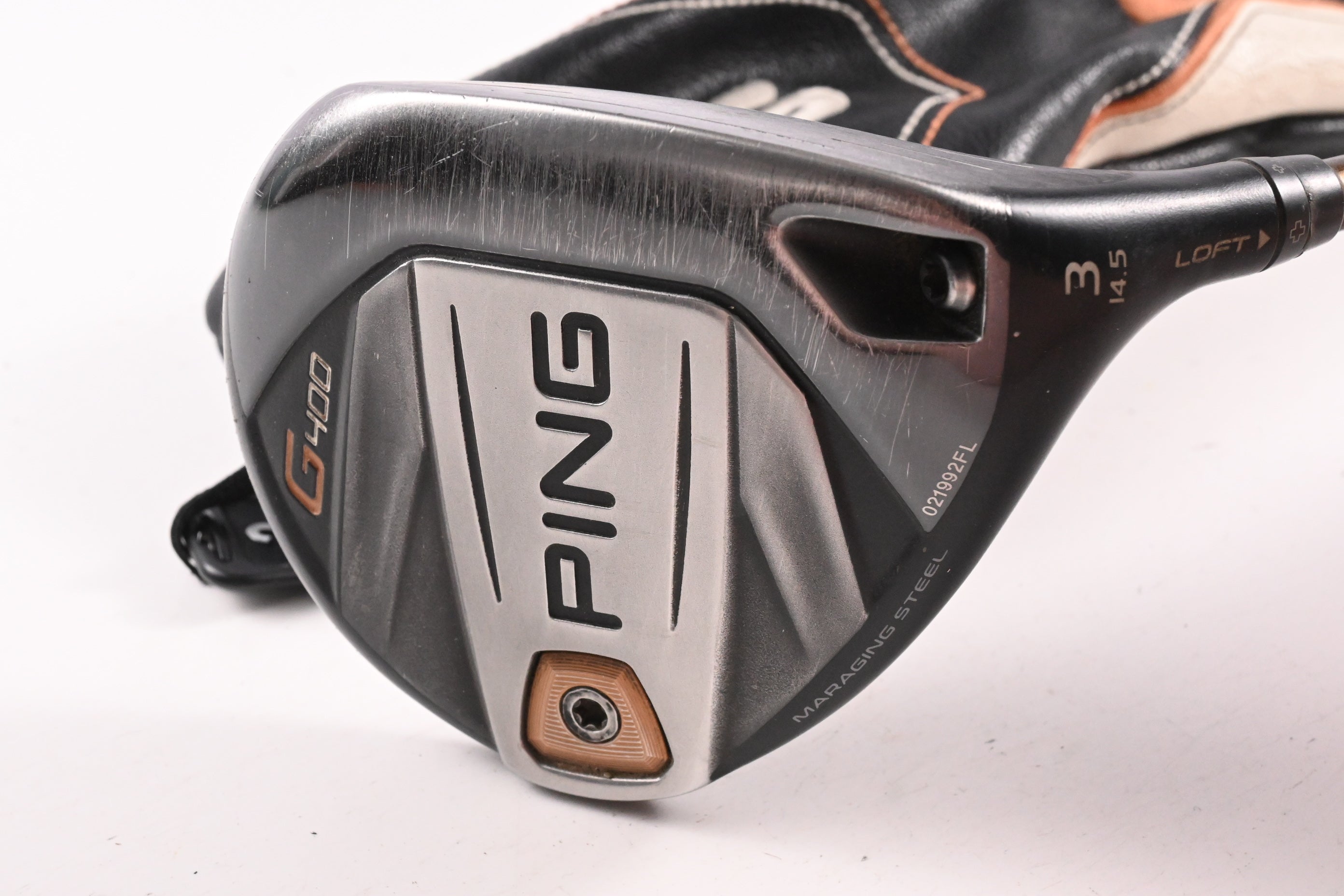 Ping G400 #3 Wood / 14.5 Degree / Regular Flex Ping Alta CB 65 Shaft