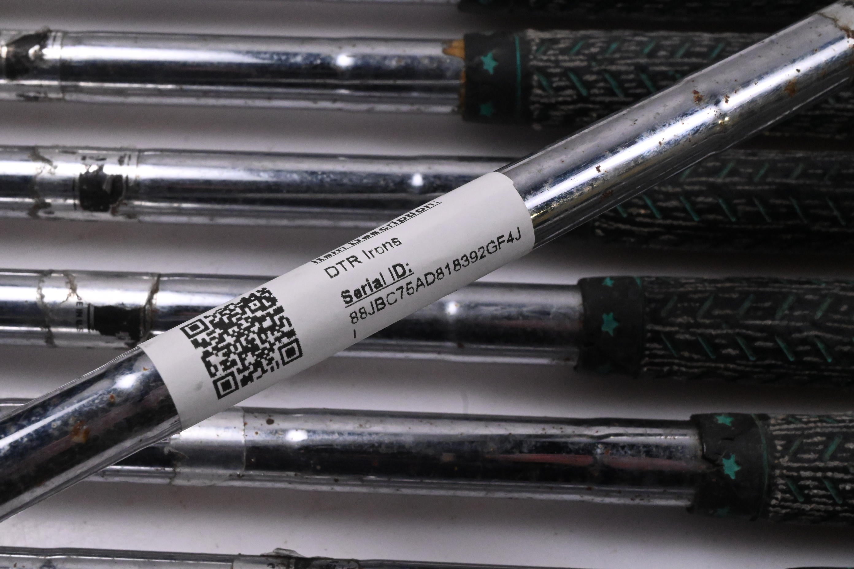Titleist DTR Irons / 3-PW+SW / Stiff Flex Dynamic Gold Shafts