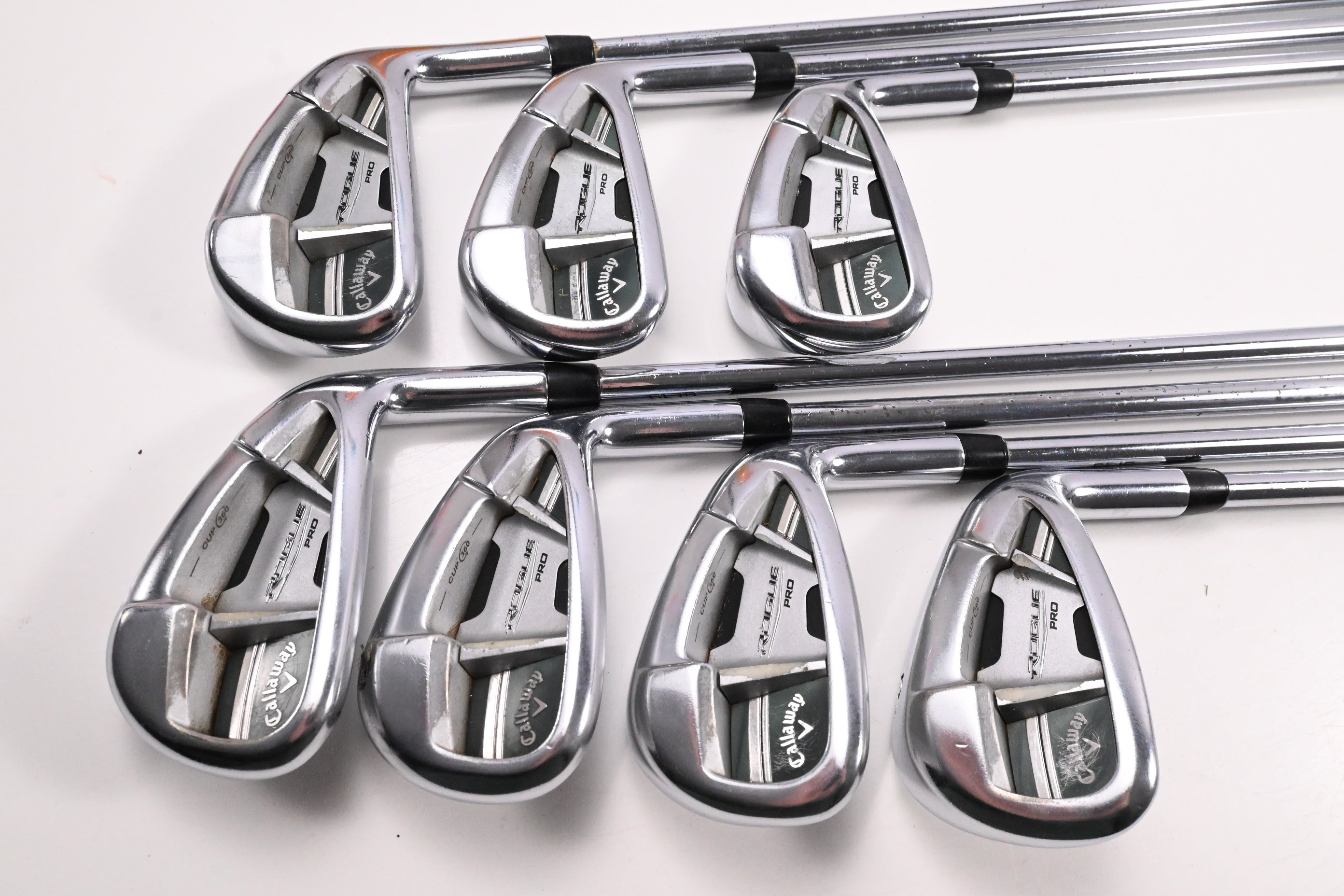 Callaway Rogue Pro CF18 Irons / 4-PW / X-Flex XP 105 ST15 X100 Shafts