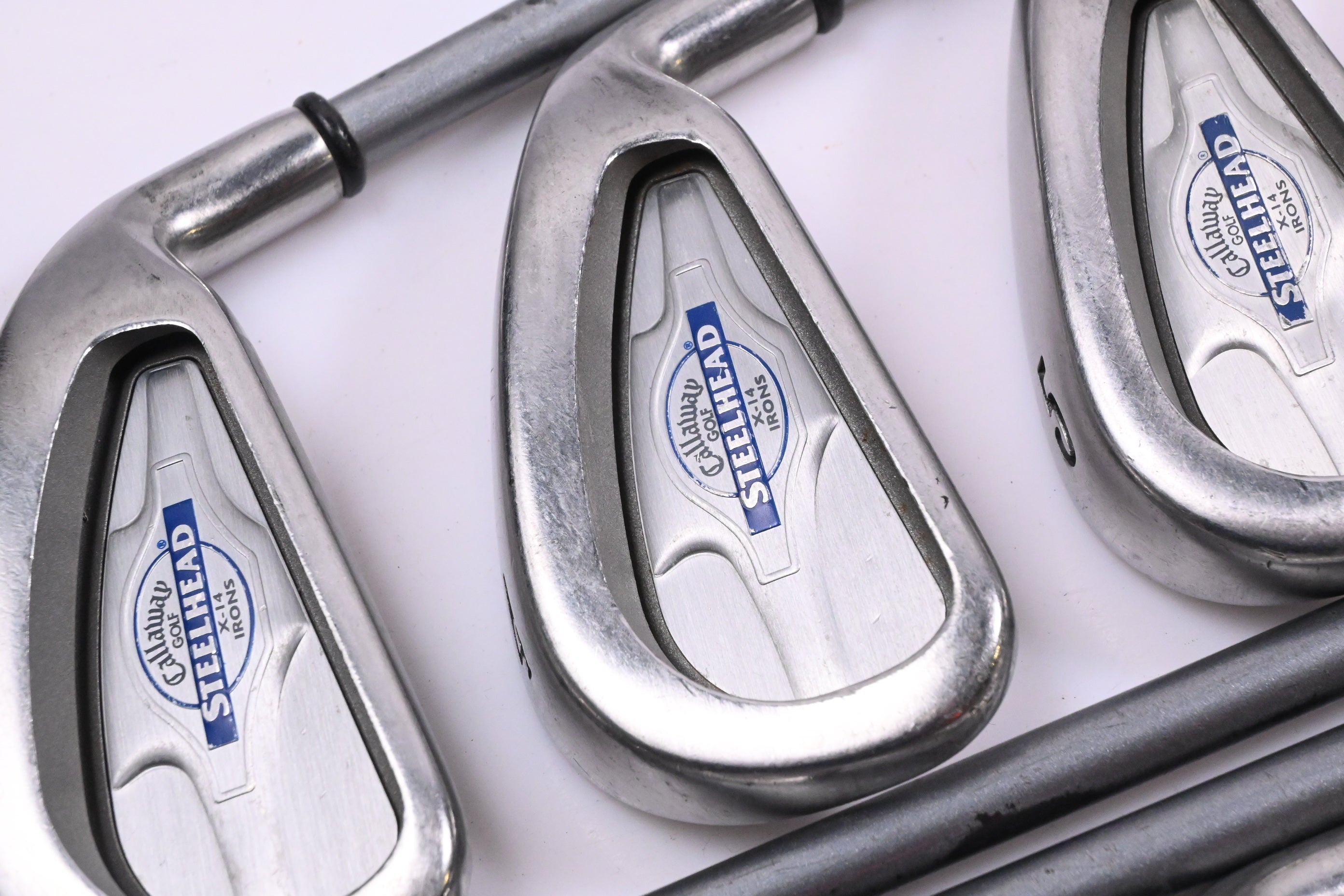 Callaway X-14 Irons / 3-PW+SW / Regular Flex Callaway X-14 Steelhead Shafts