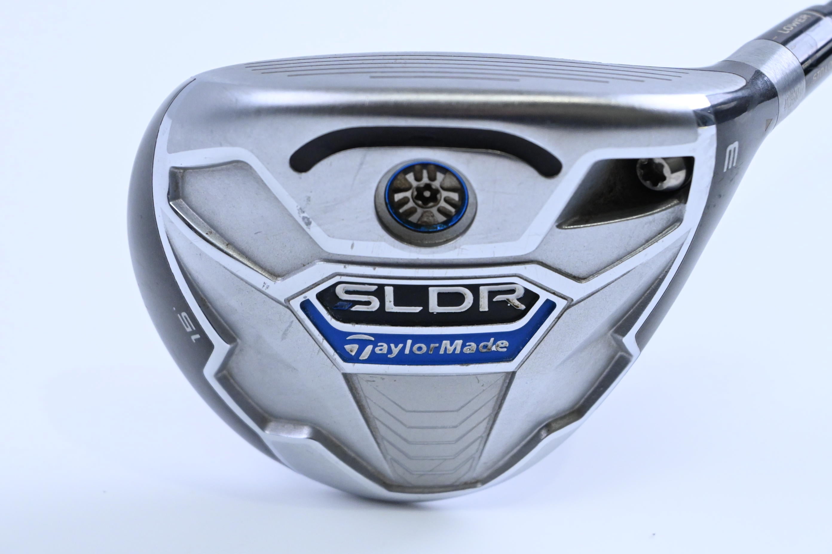 Taylormade SLDR #3 Wood / 15 Degree / Stiff Flex Fujikura Speeder 77 Shaft