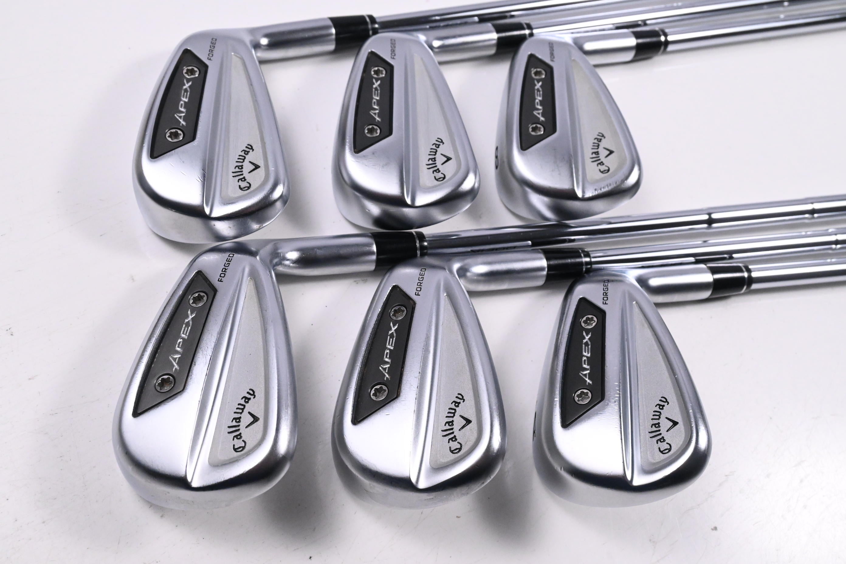 Callaway Apex Ai300 Irons / 6-PW+AW / Stiff Flex Dynamic Gold Mid 90 S300 Shafts