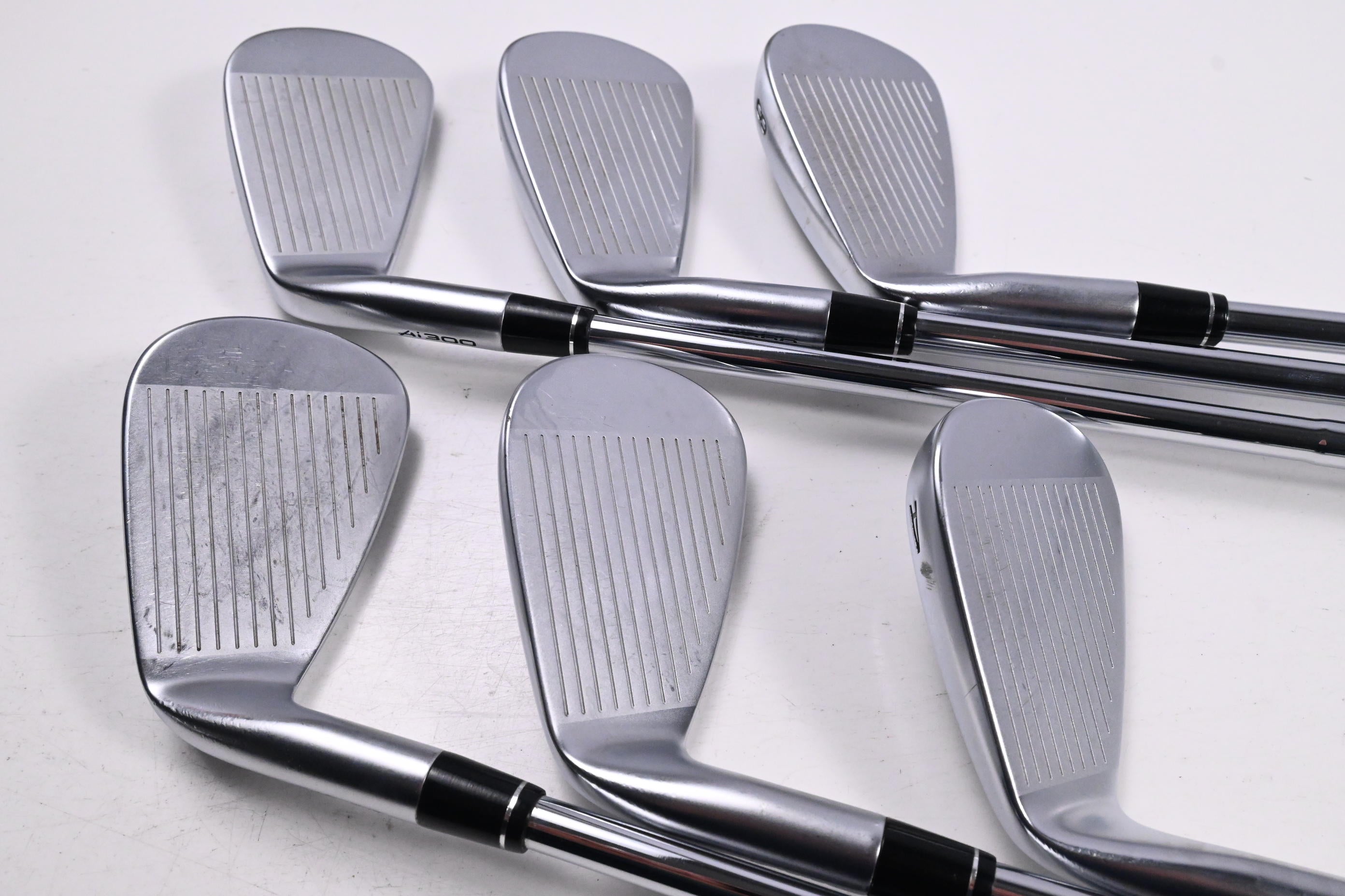 Callaway Apex Ai300 Irons / 6-PW+AW / Stiff Flex Dynamic Gold Mid 90 S300 Shafts