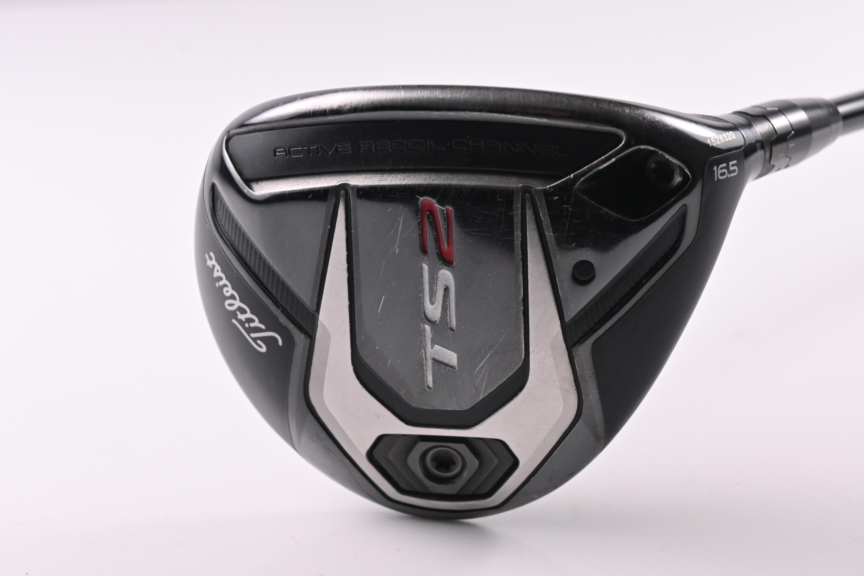 Titleist TS2 #3 Wood / 16.5 Degree / Stiff Flex HZRDUS Smoke RDX Black 70 Shaft
