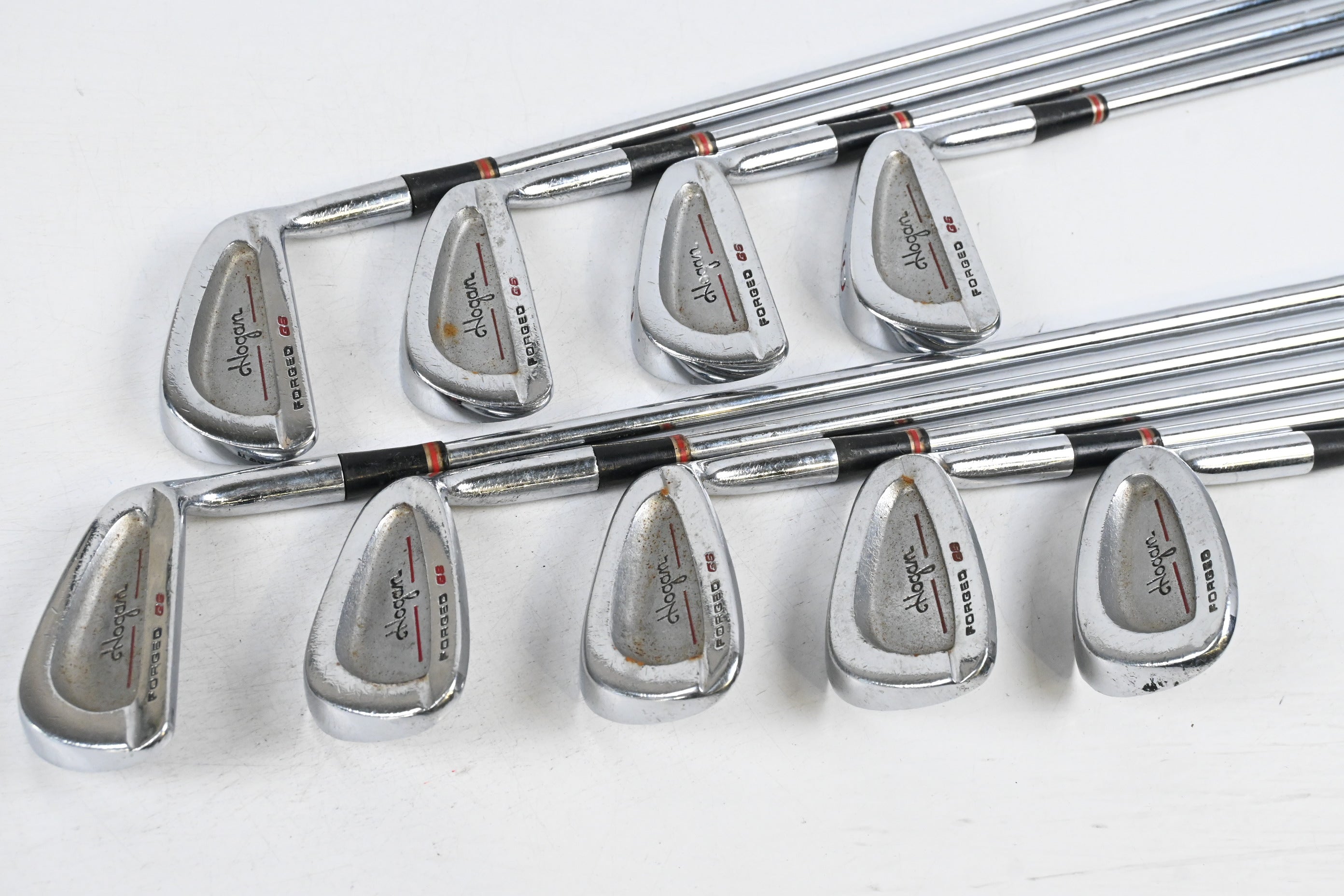 Ben Hogan Forged GS Irons / 3i-9i+GW+SW / Stiff Flex Apex Shafts