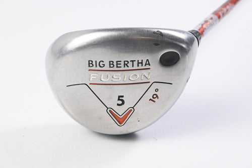 Callaway Big Bertha Fusion #5 Wood / 19 Degree / Regular Flex Aldila NVS 55