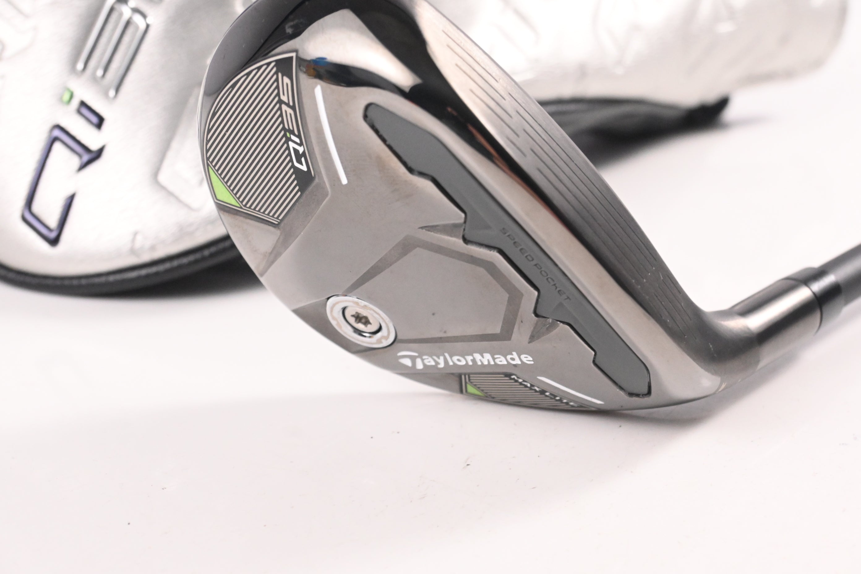 Taylormade Qi35 Max Lite #5 Hybrid / 27 Degree / Senior Flex Vanquish 5 Shaft