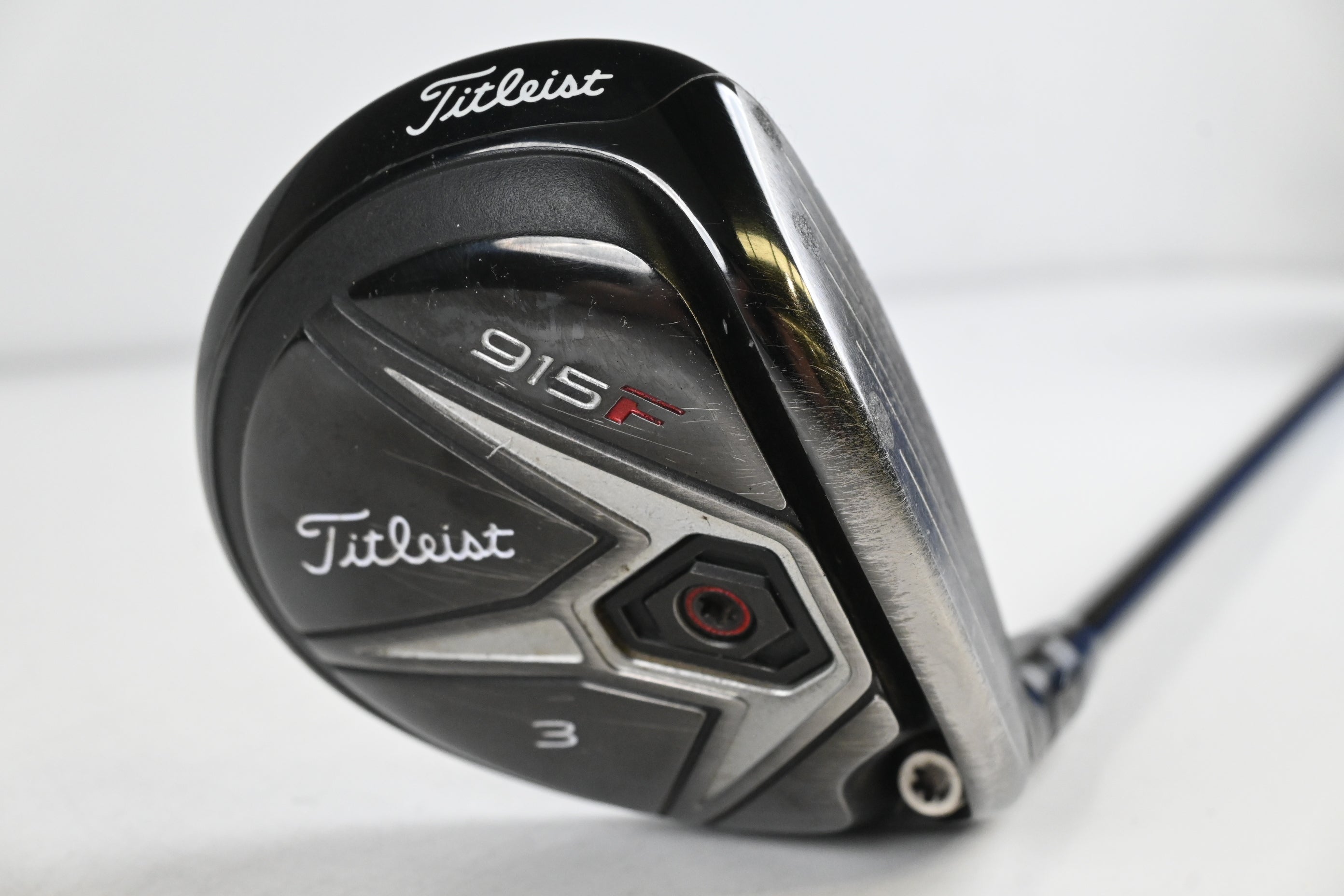 Titleist 915 F #3 Wood / 15 Degree / Stiff Flex HZRDUS Smoke Black RDX 70 Shaft