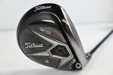 Titleist 915 F #3 Wood / 15 Degree / Stiff Flex HZRDUS Smoke Black RDX 70 Shaft