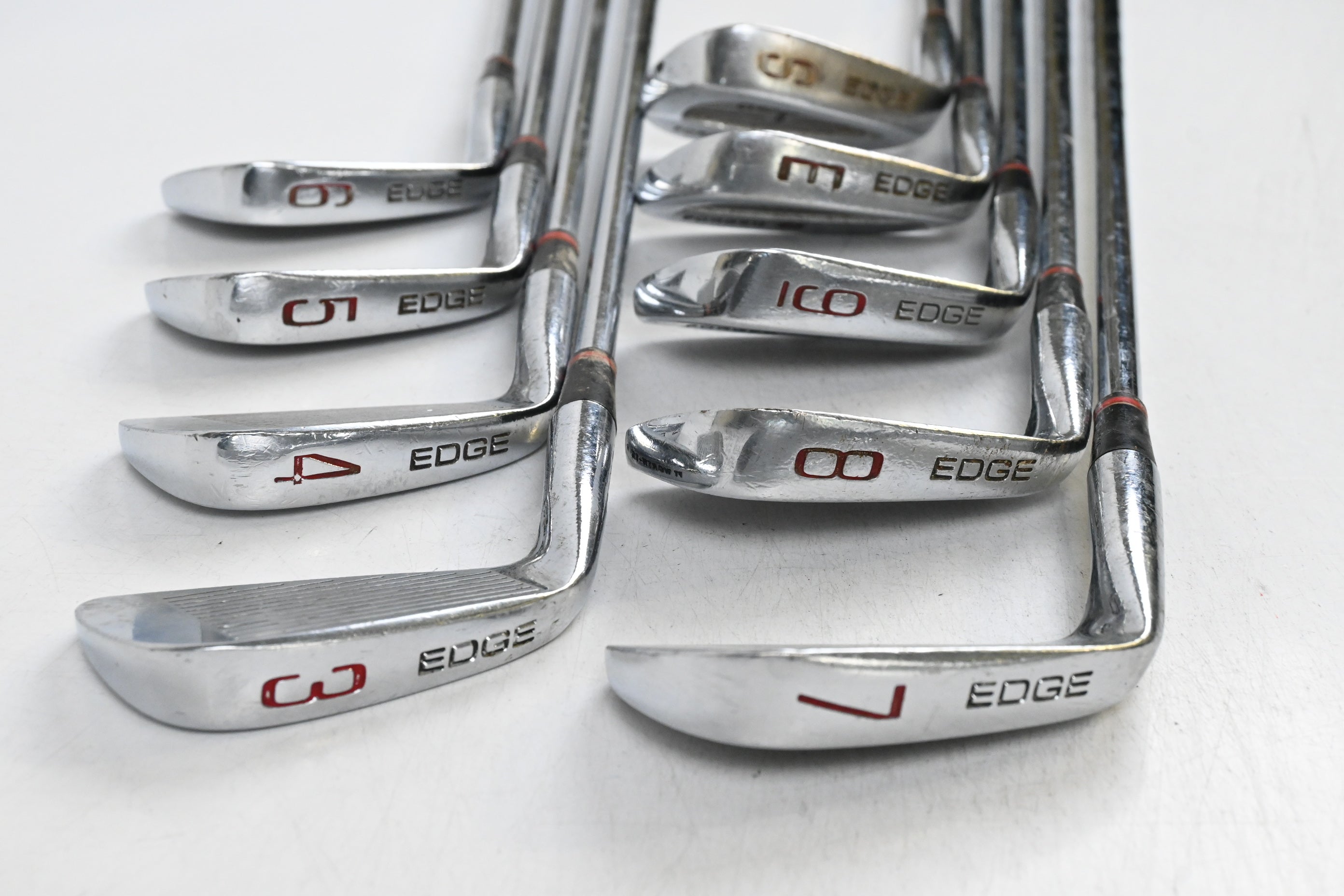 Ben Hogan Forged GS Irons / 3i-9i+GW+SW / Stiff Flex Apex Shafts