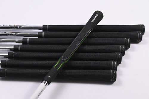 Left Hand Taylormade Burner Irons / 4-PW+SW / Regular Flex Burner 85 Shafts