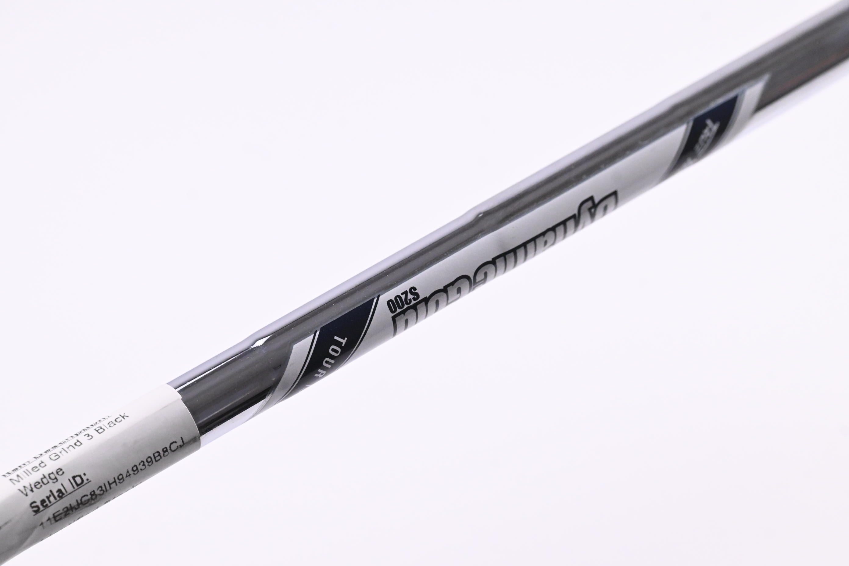 Taylormade Milled Grind 3 Lob Wedge / 58 Degree / Stiff Flex Dynamic Gold S200