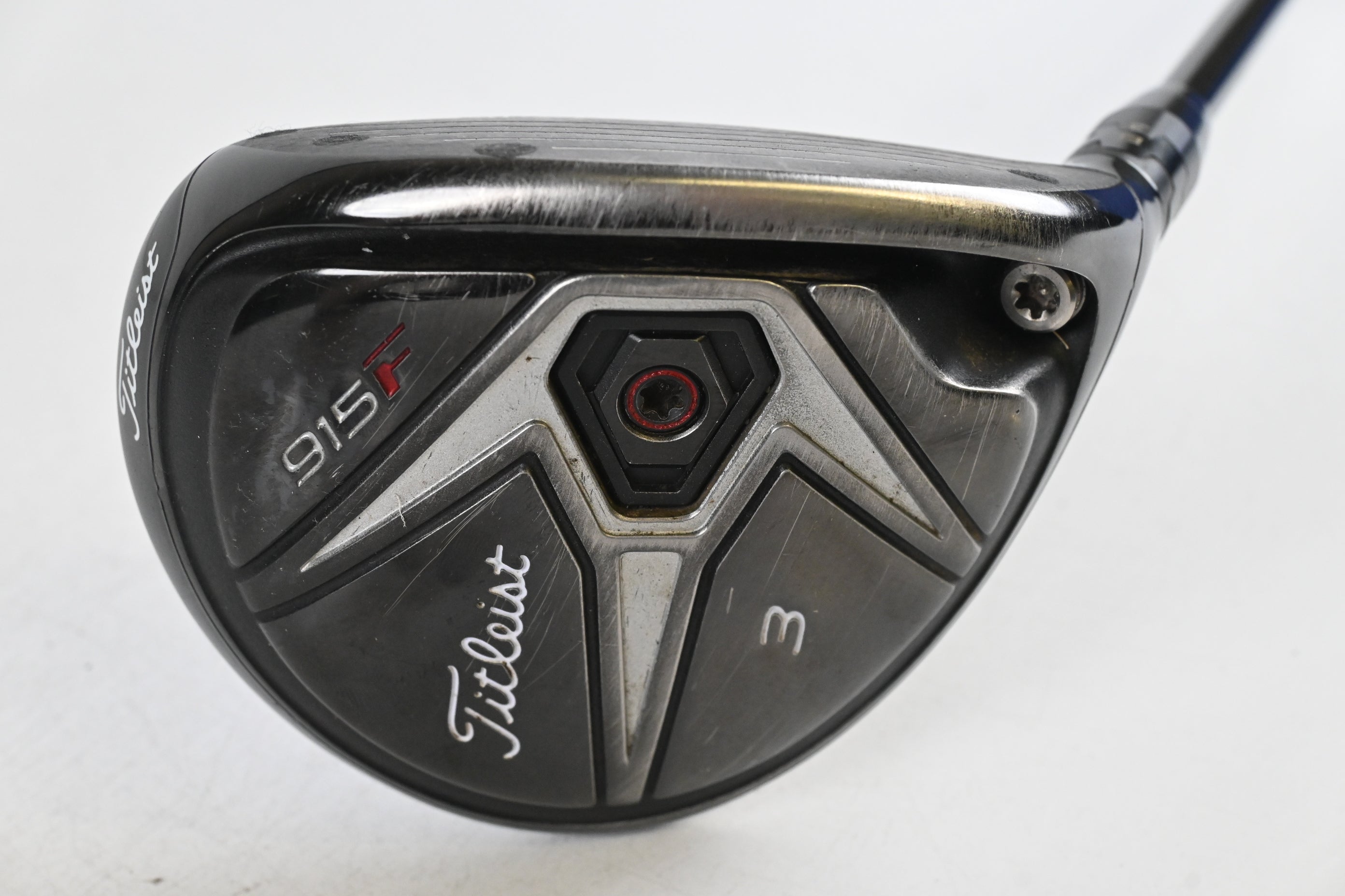 Titleist 915 F #3 Wood / 15 Degree / Stiff Flex HZRDUS Smoke Black RDX 70 Shaft