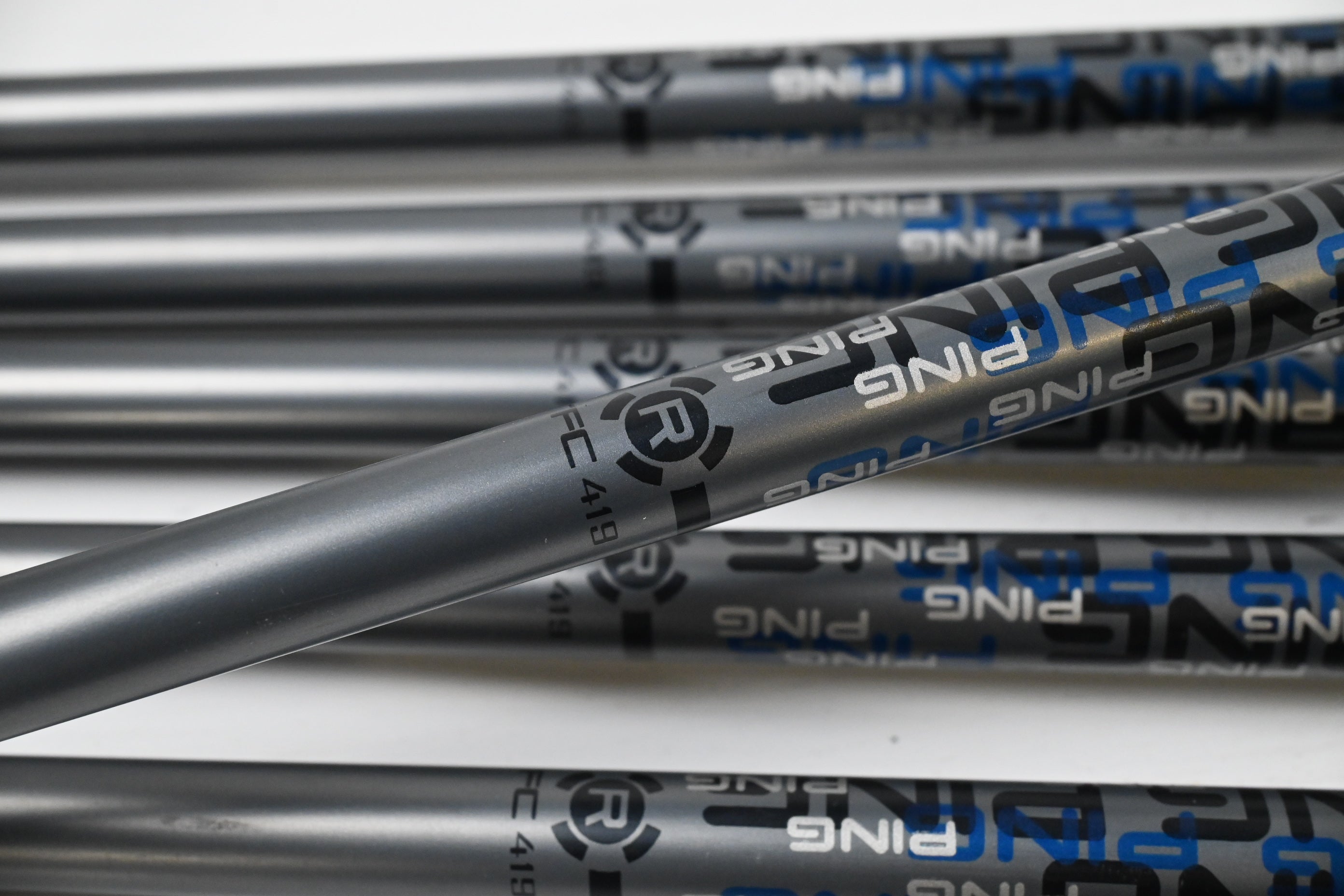 Ping G Series Irons / 5-PW / Blue Dot / Regular Flex Ping TFC 419 Shaft