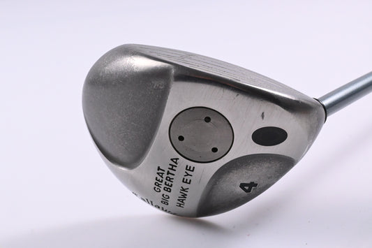 Ladies Callaway Hawk Eye #4 Wood / 17 Degree / Ladies Flex Gems Ultralite Shaft