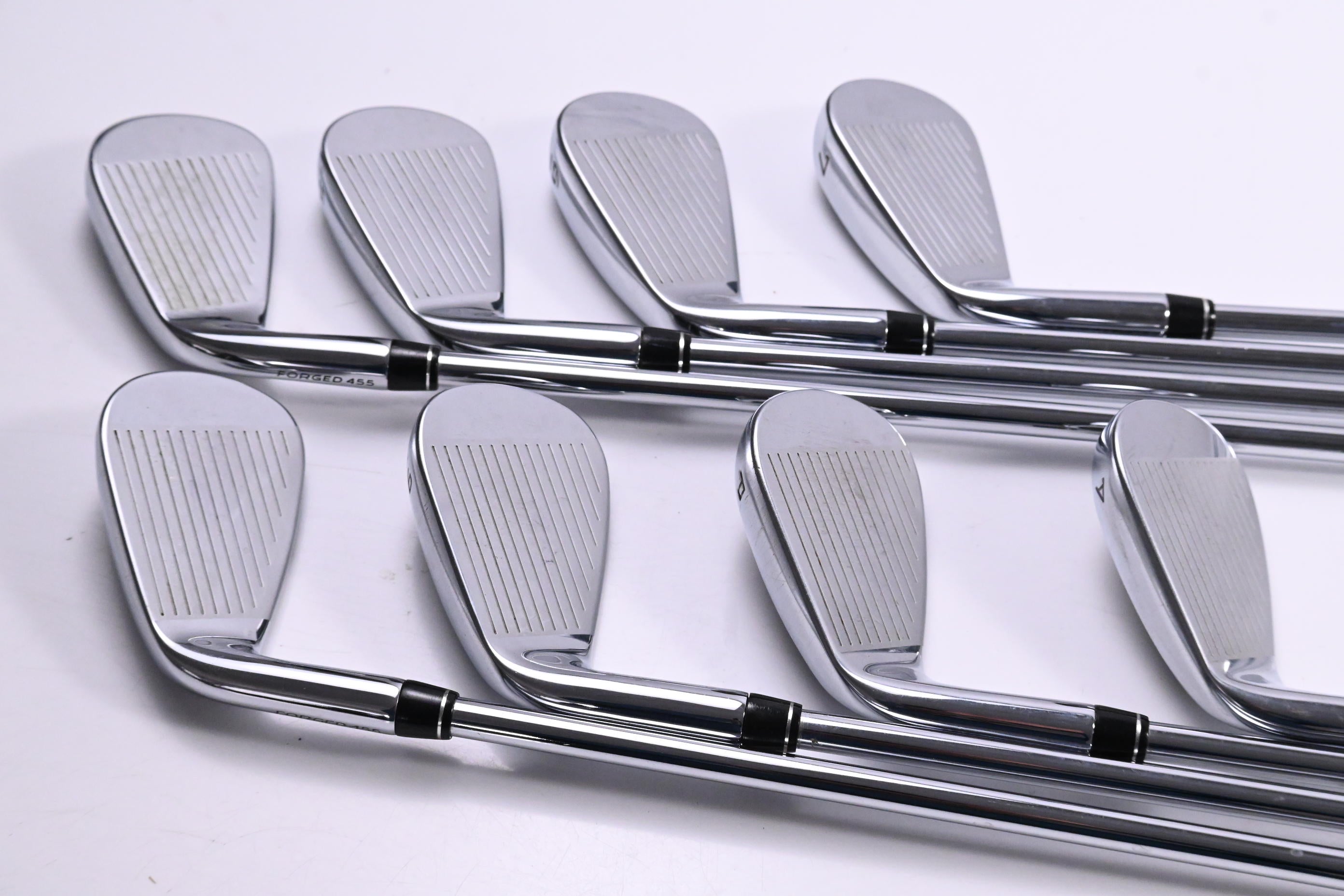 Callaway Paradym Irons / 4-PW+AW / Stiff Flex Rifle Tour Flighted 105GR Shafts