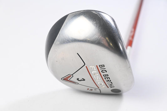 Callaway Big Bertha Fusion #3 Wood / 15 Degree / Regular Flex Aldila NVS 55