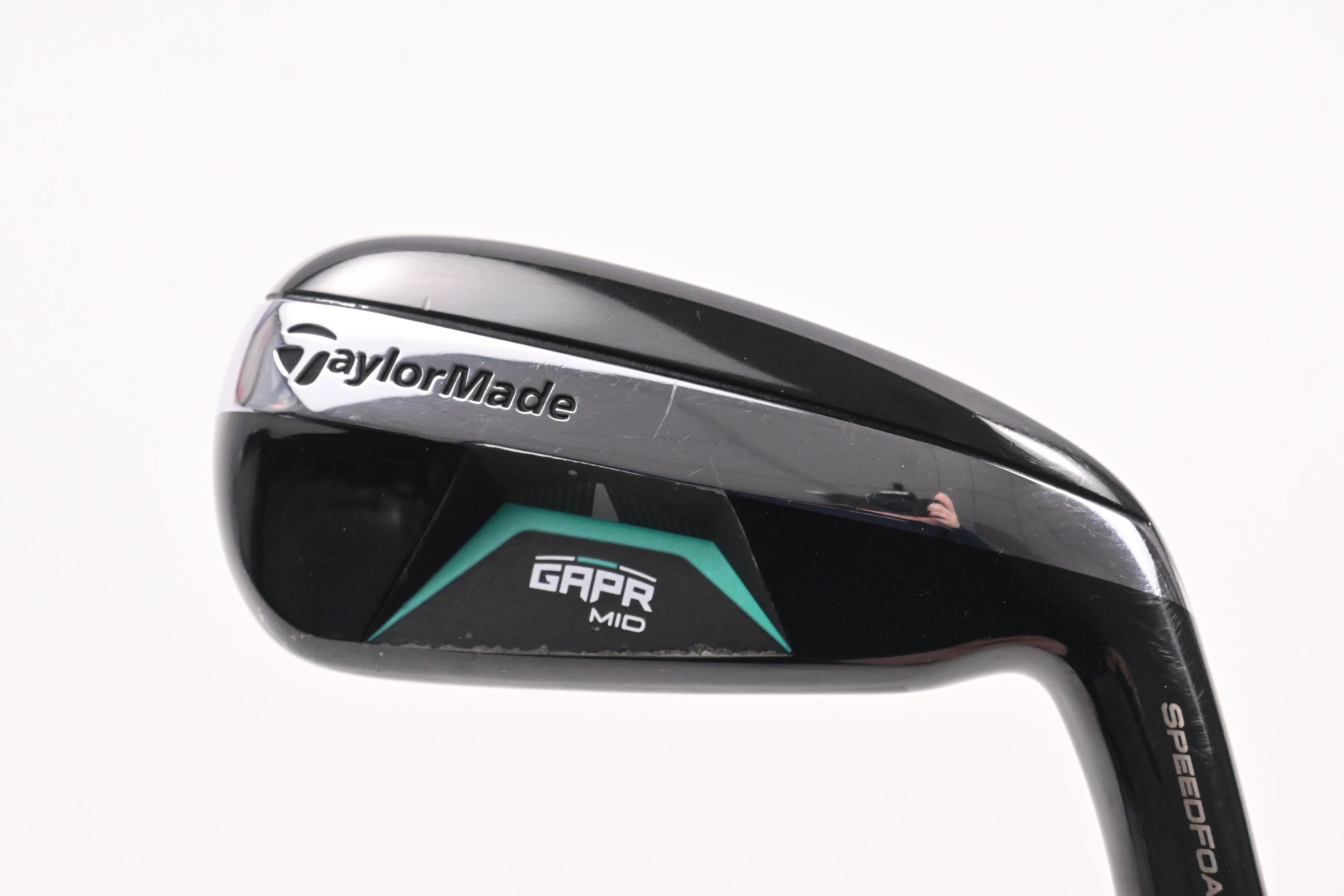 Taylormade GAPR Mid #3 Hybrid / 18 Degree / Stiff Flex KBS Hybrid 80 Shaft