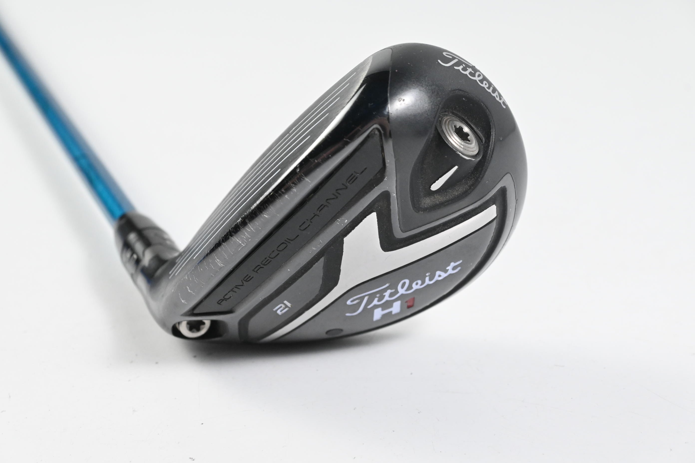 Left Hand Titleist 818 H1 #3 Hybrid / 21 Degree / Regular Flex EvenFlow Blue 85
