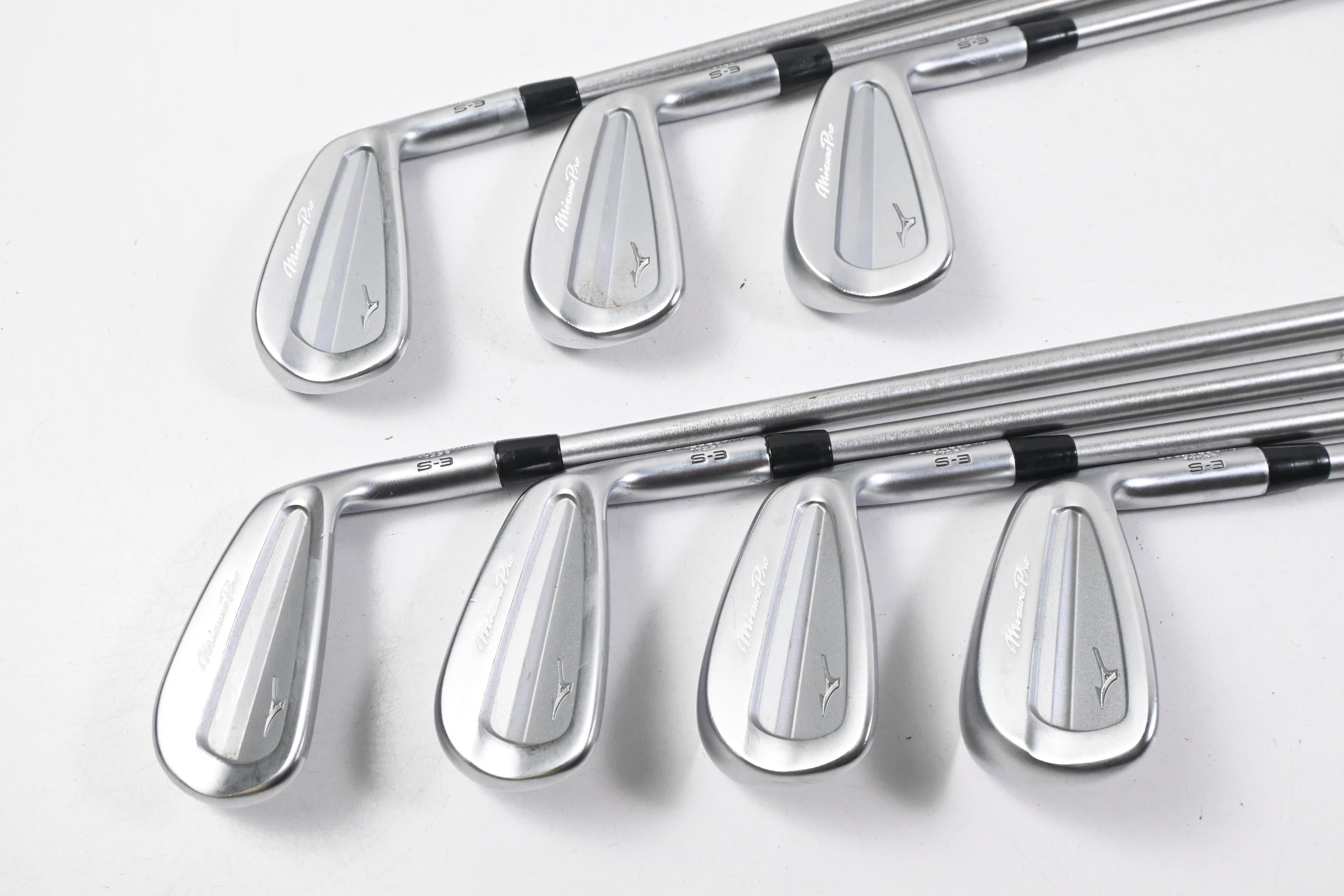 Mizuno Pro S-3 Irons / 4-PW / X-Flex KBS Pro+ C-Taper 130 Shafts