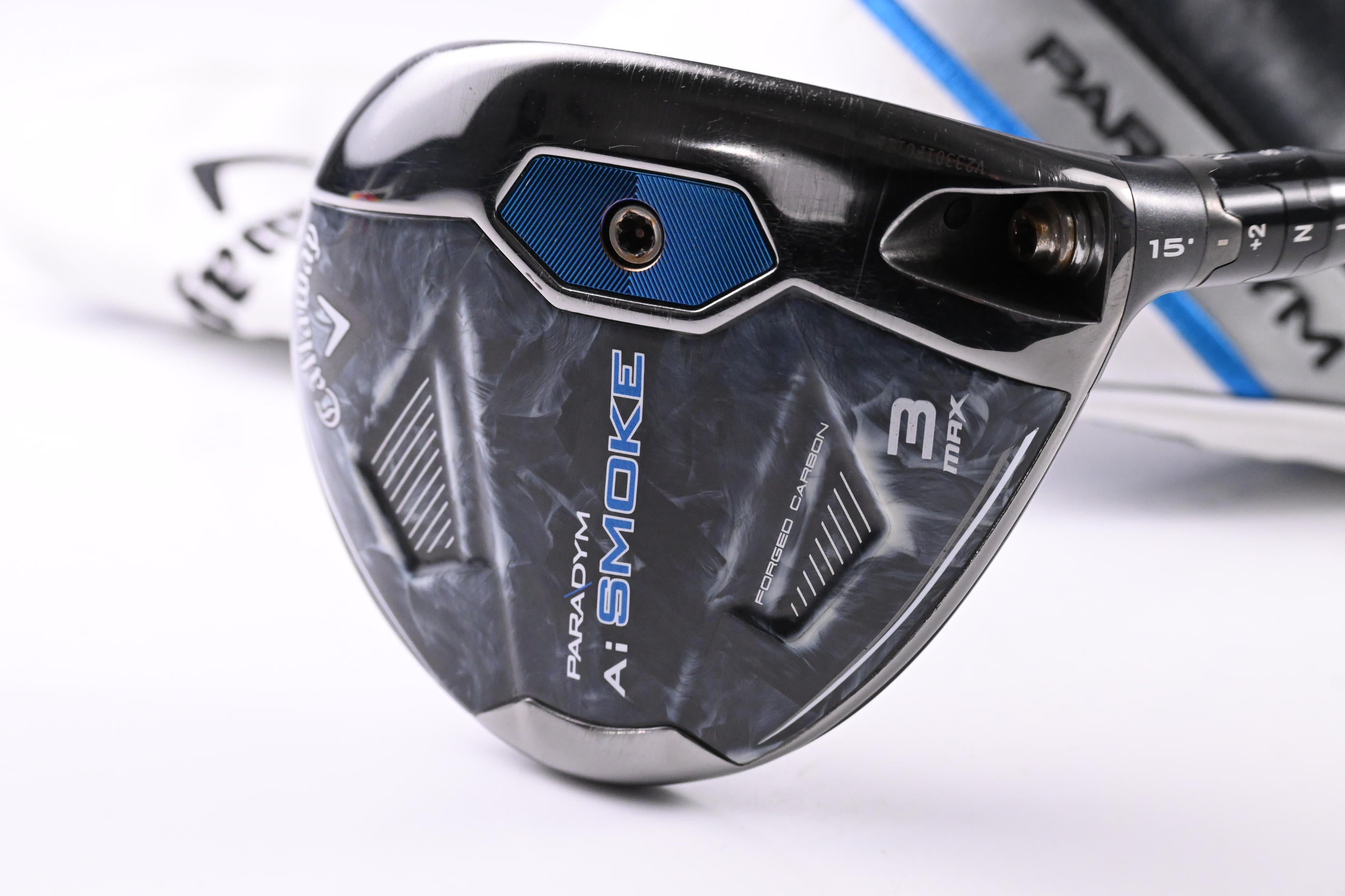 Callaway Paradym Ai Smoke Max #3 Wood / 15 Degree / X-Flex Fubuki J 70 Shaft