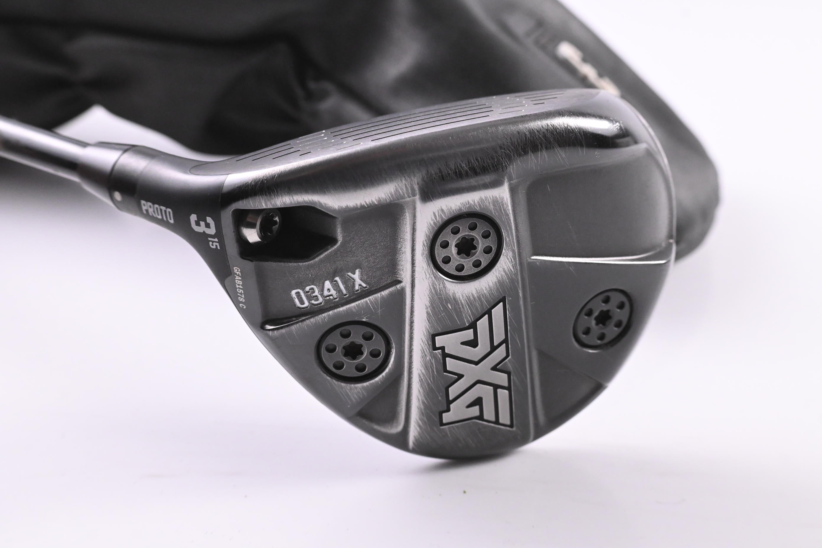 Left Hand PXG 0341X Prototype #3 Wood / 15 Degree / X-Flex Tensei AV Raw White