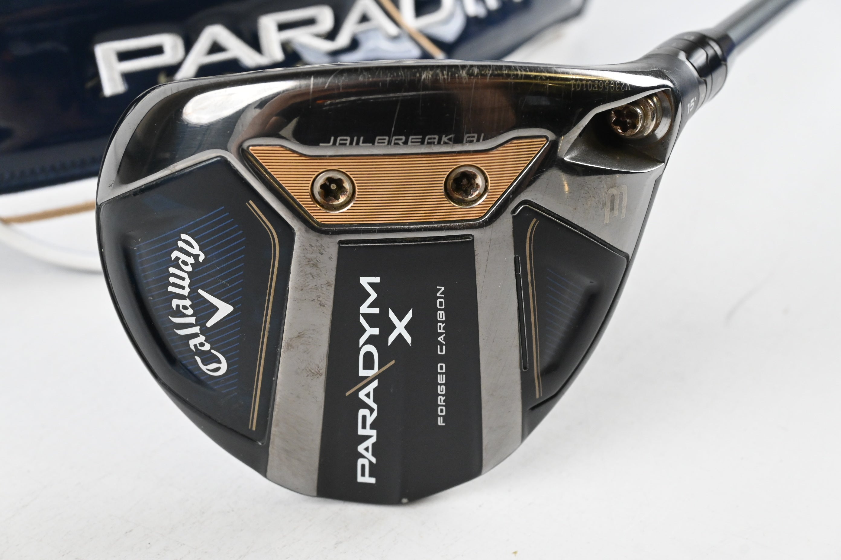 Callaway Paradym X #3 Wood / 15 Degree / Regular Flex HZRDUS Silver 60 Shaft
