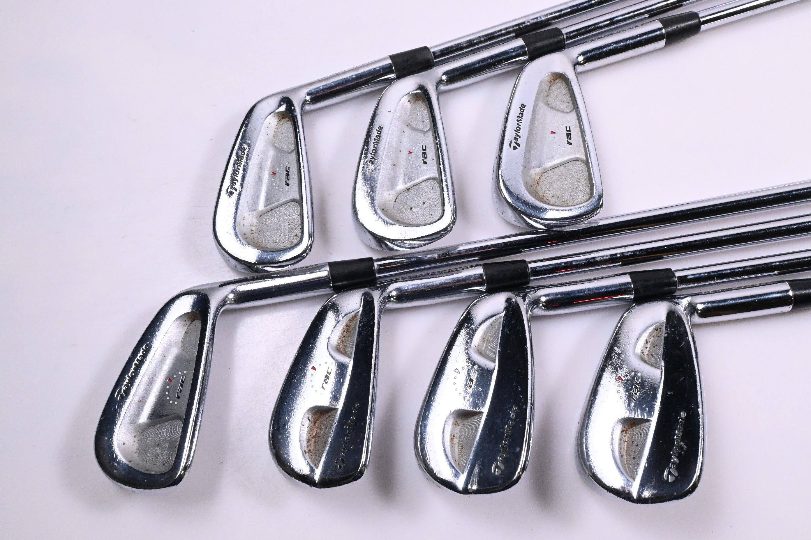Taylormade RAC CB Coin Forged Irons / 3-9i / X-Flex Steel Shafts
