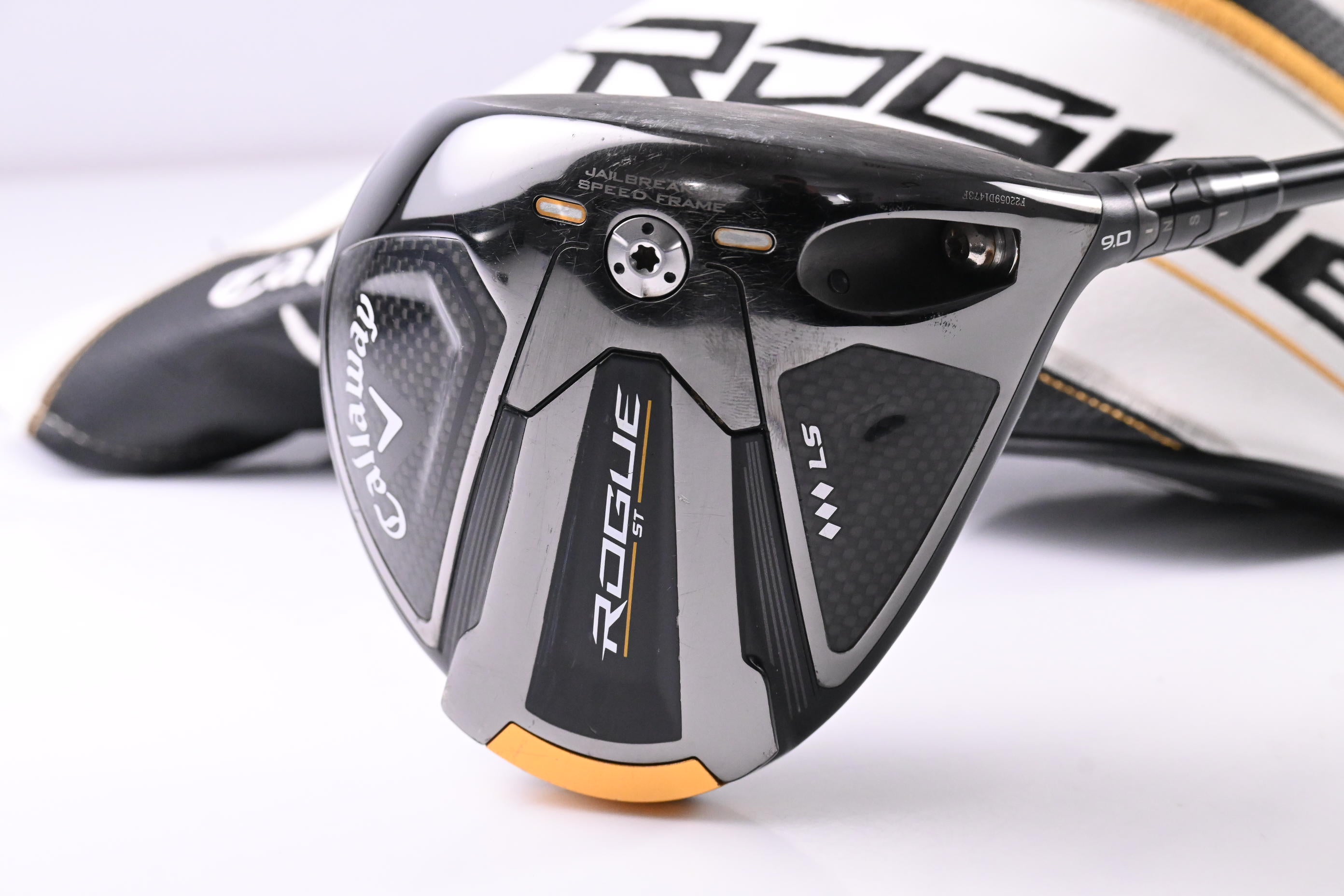 Callaway Rogue ST TD LS Driver / 9 Degree / Stiff Flex Tensei AV White 65 Shaft