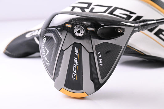 Callaway Rogue ST TD LS Driver / 9 Degree / Stiff Flex Tensei AV White 65 Shaft