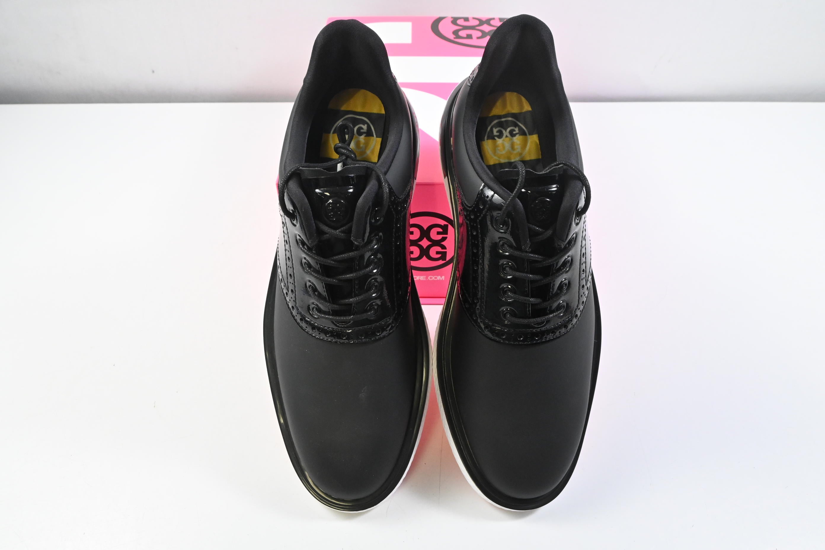 G/Fore Gallivan2R G/Lock Saddle Golf Shoes / Size UK 9.5 / Black
