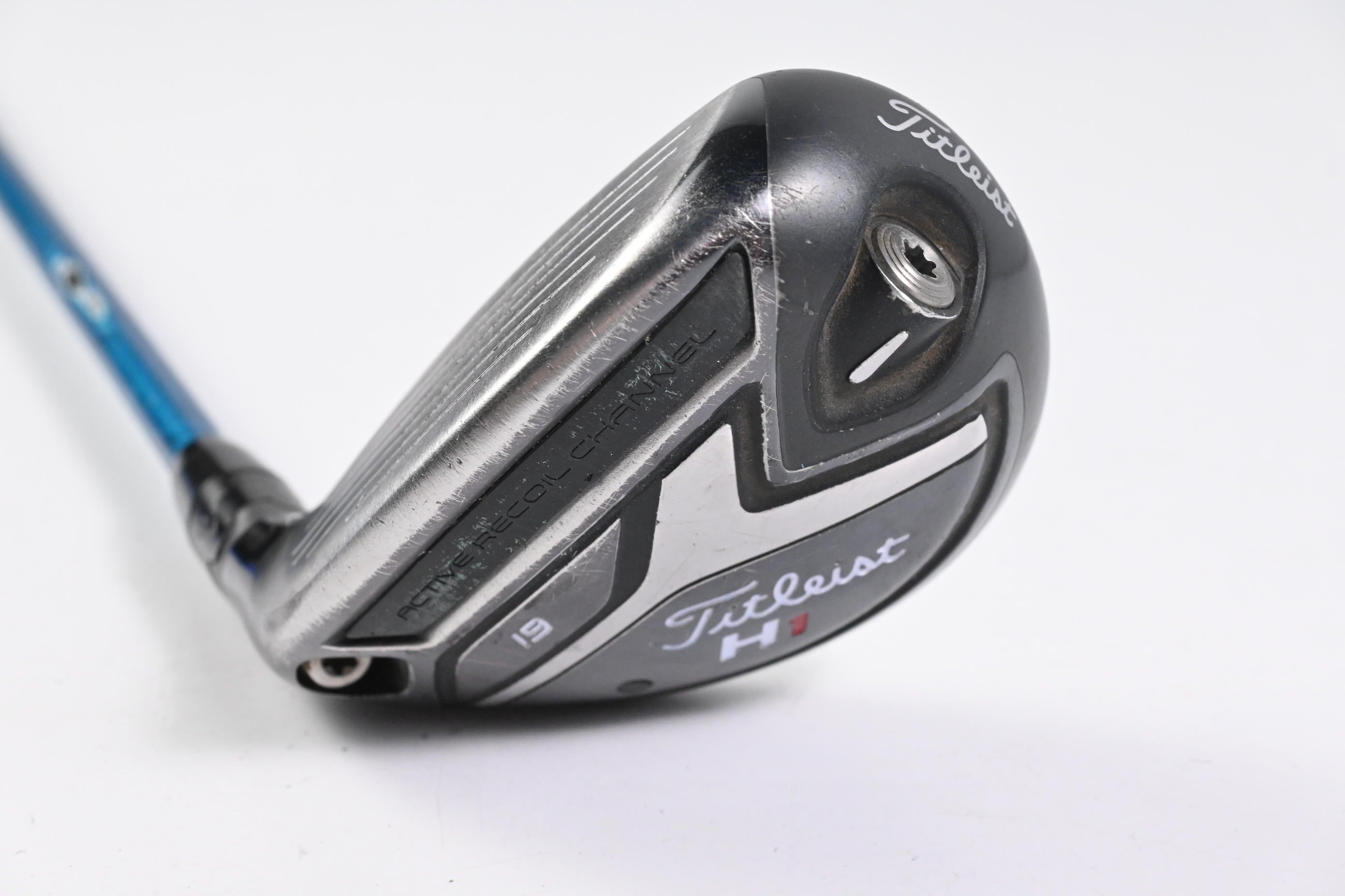 Left Hand Titleist 818 H1 #3 Hybrid / 19 Degree / X-Flex EvenFlow Blue 85 Shaft