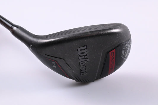 Left Hand Wilson Dynapower 2023 #4 Hybrid / 22 Degree / Regular Flex HZRDUS RDX