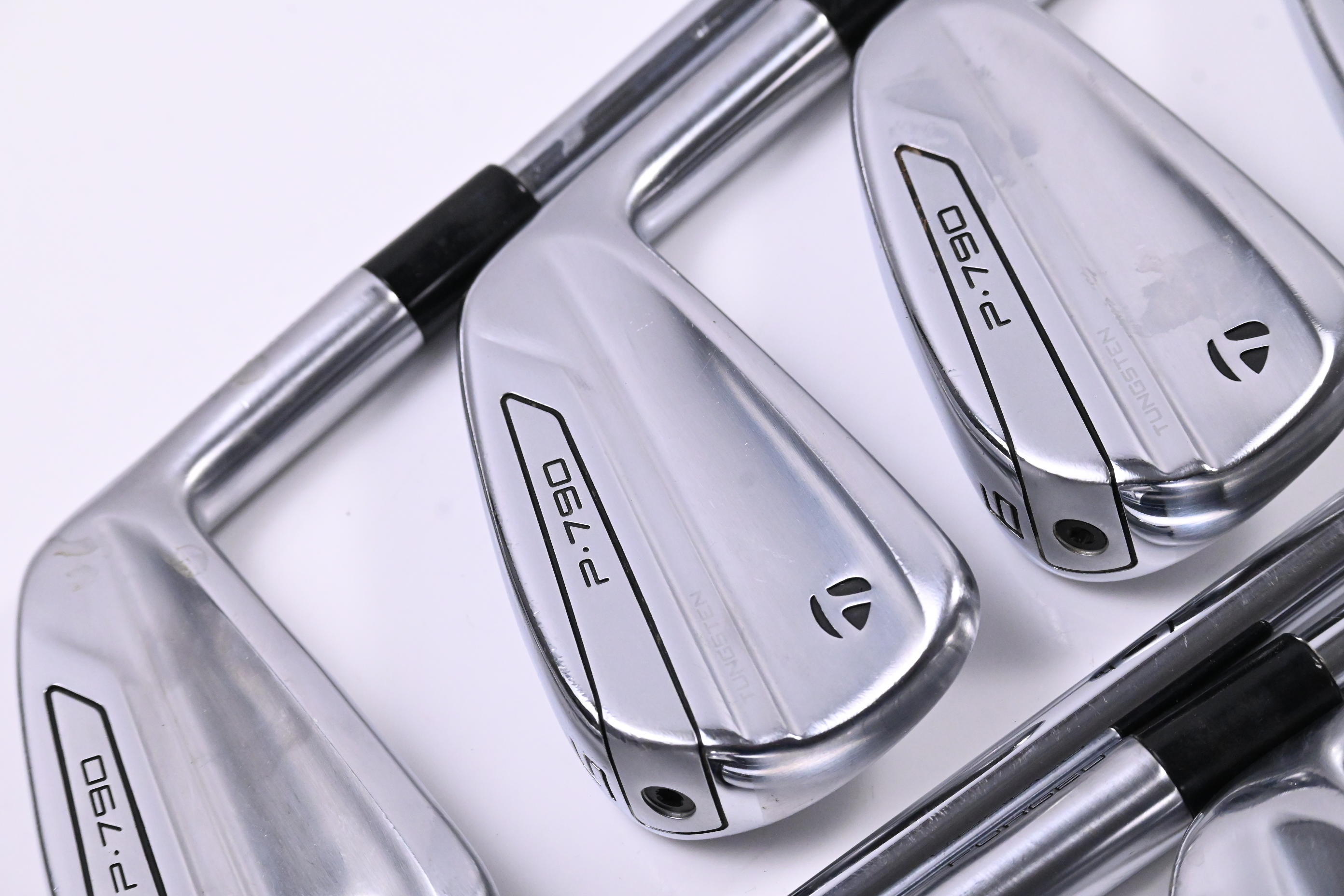 Taylormade P790 2019 Irons / 4-PW+AW / Stiff Flex KBS Tour Shafts